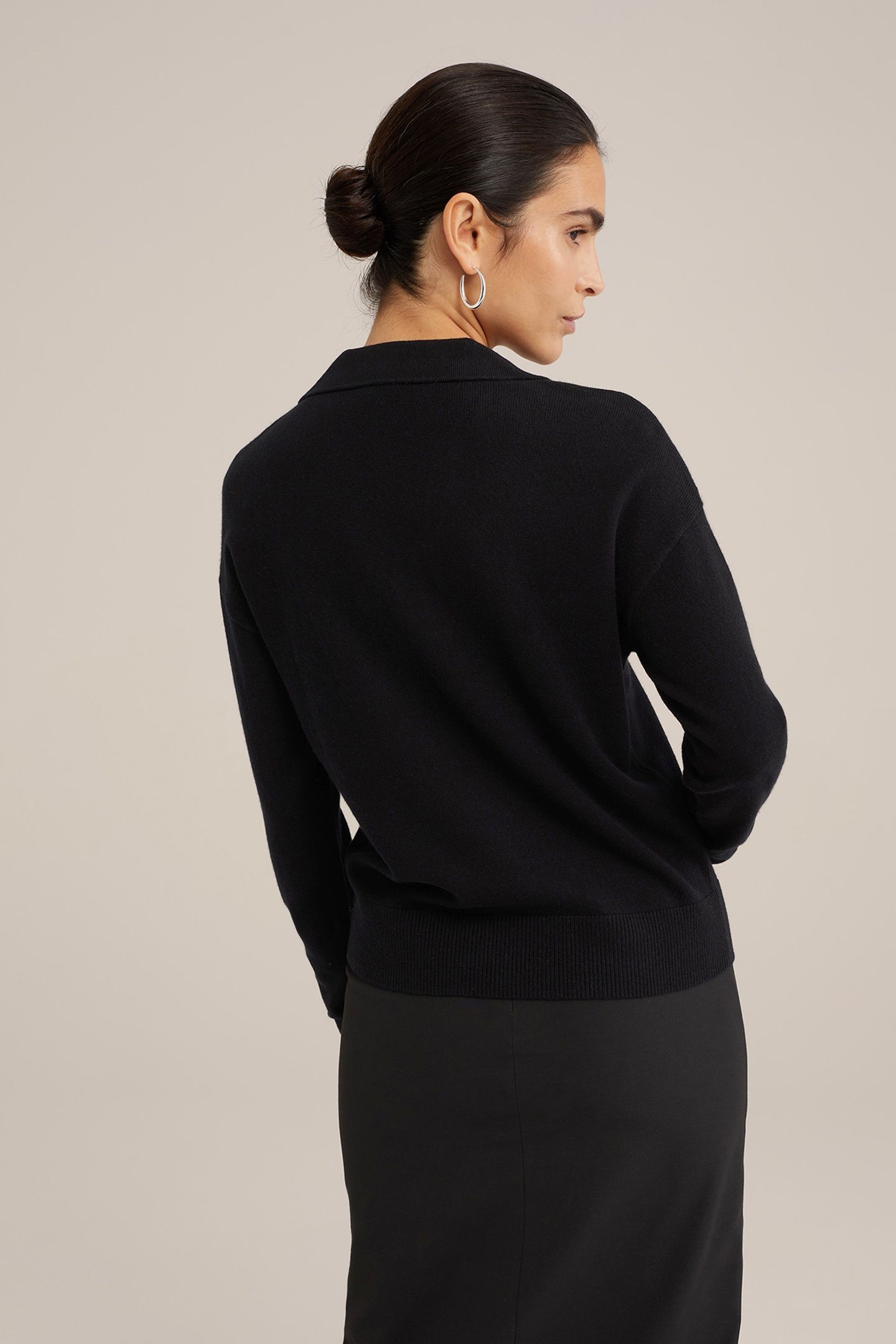 KNITTED PULLOVER BLACK 2