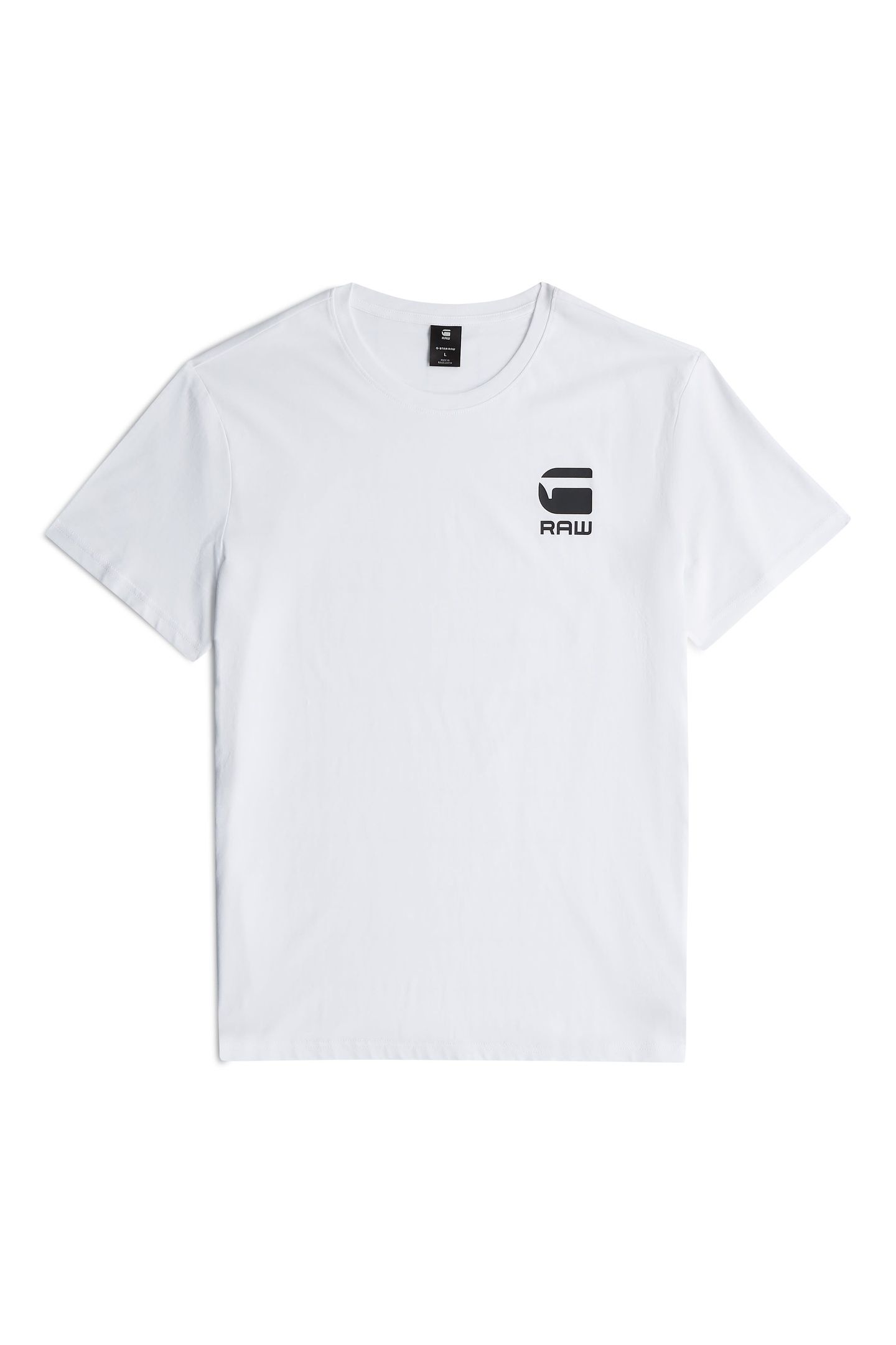 CHEST LOGO T-SHIRT WHITE 3