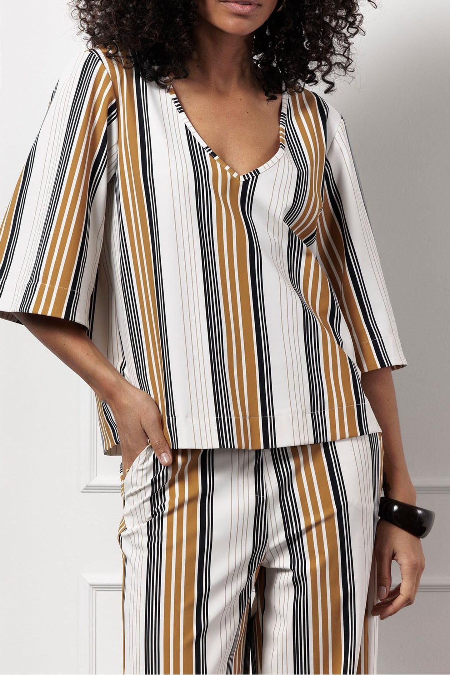 CILOU STRIPE TOP MULTI COLOR 1