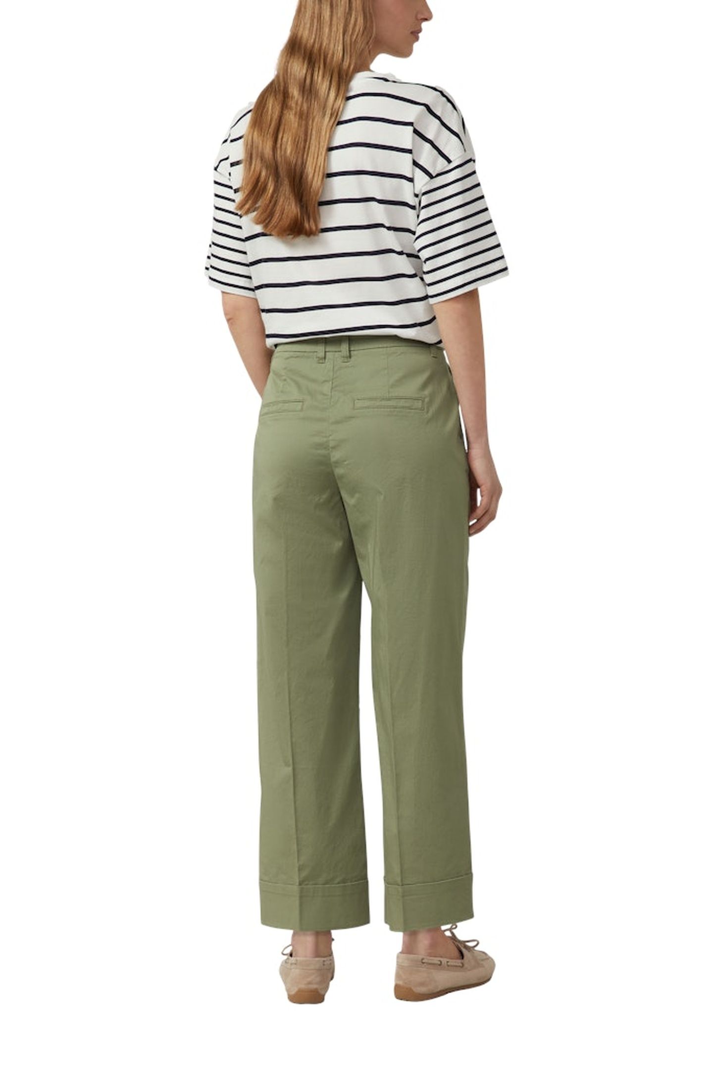 S.OLIVER PANTS DARK GREEN 3