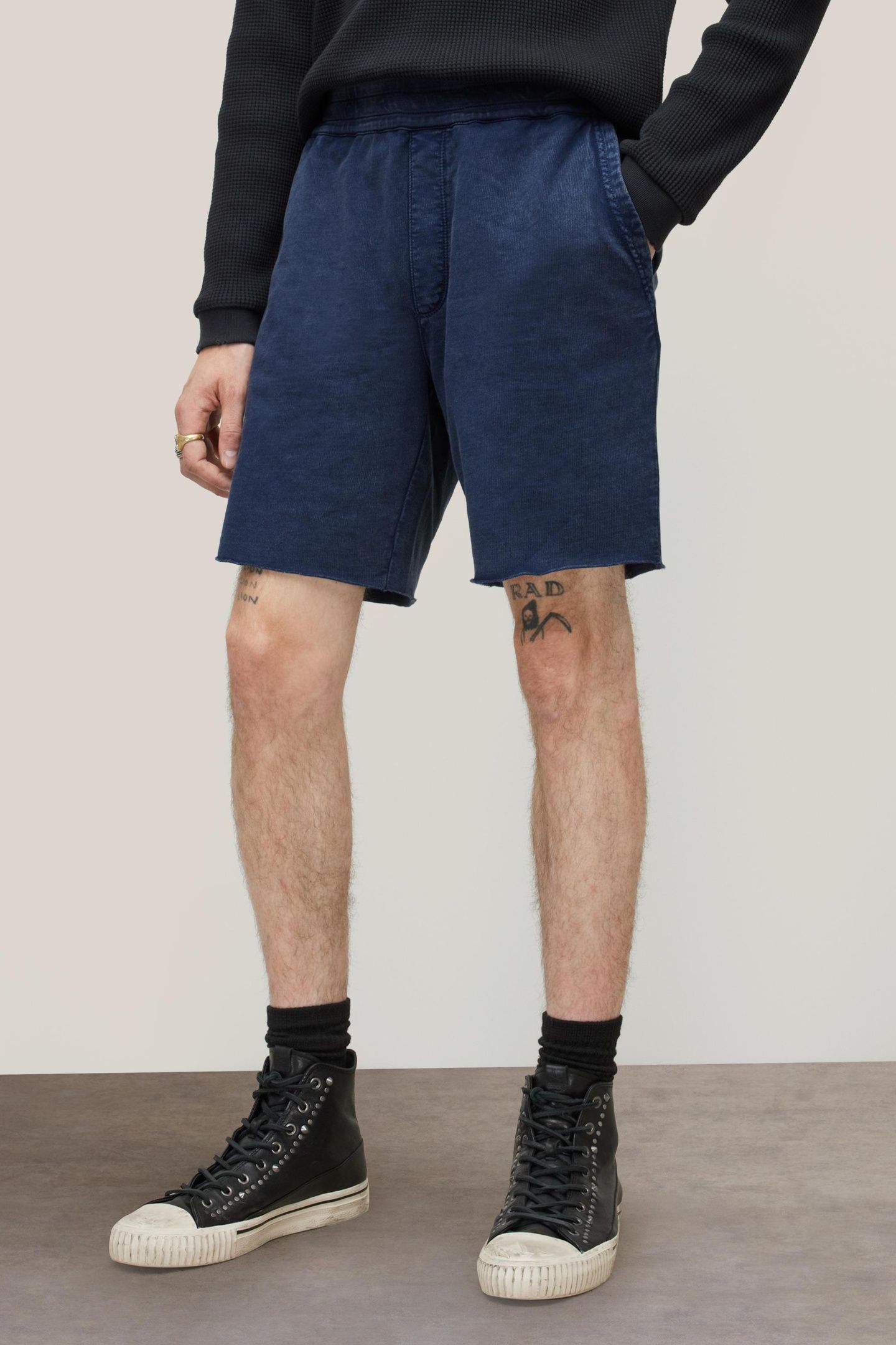 YORK GARMENT DYE FRENCH T NAVY 1