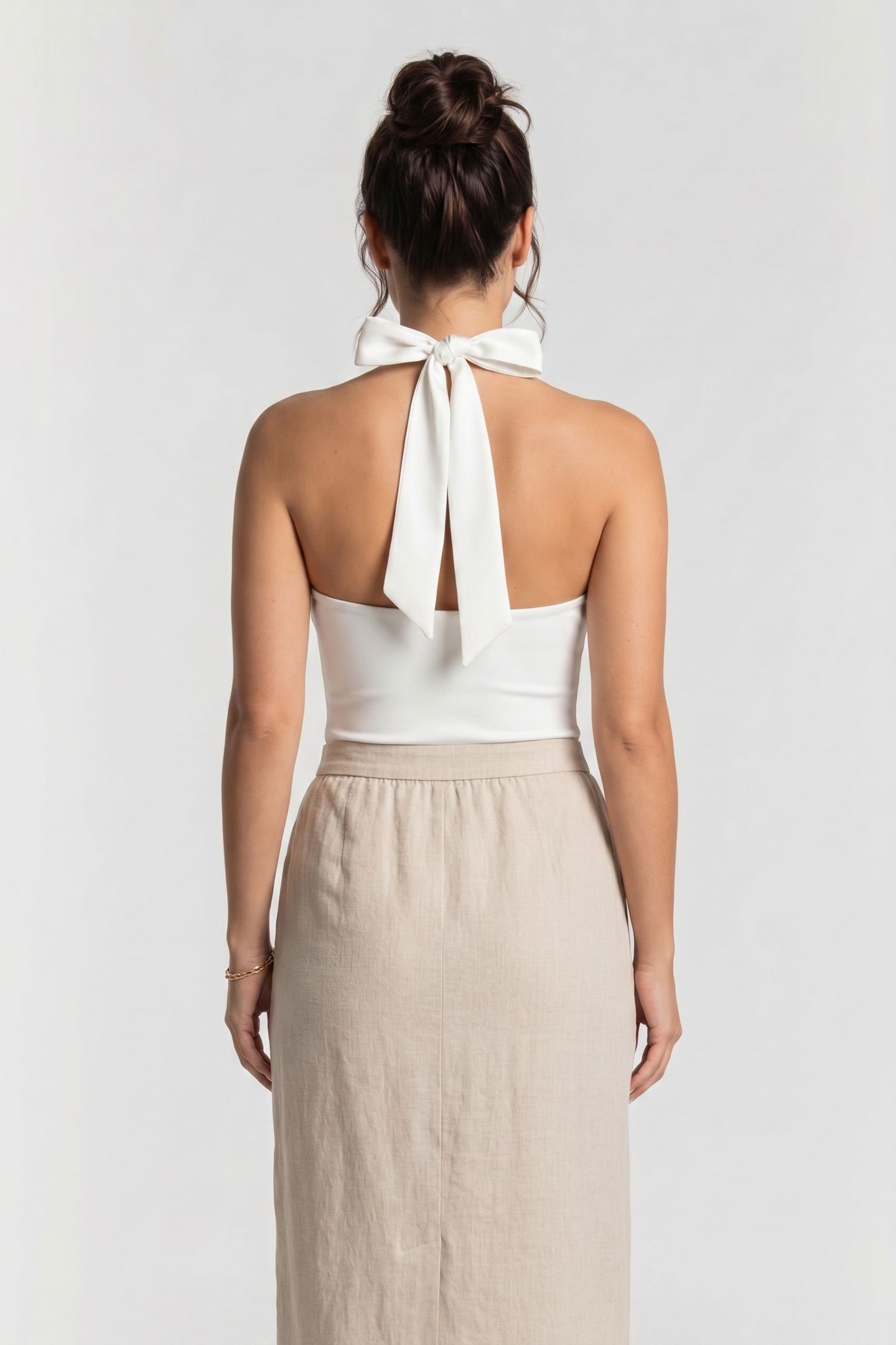 V-NECK TOP WHITE 2