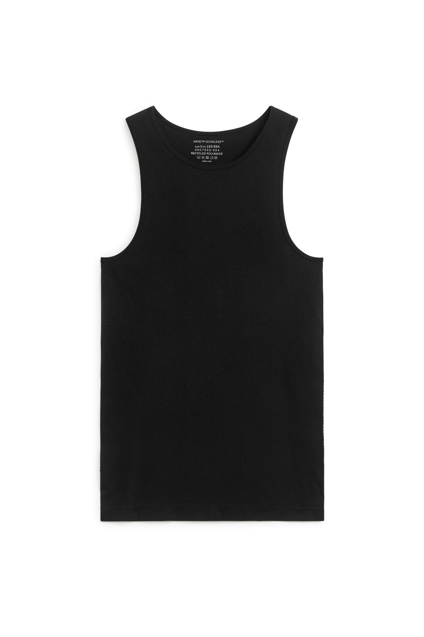 ROCCO SEAMLESS TANK BLACK 3