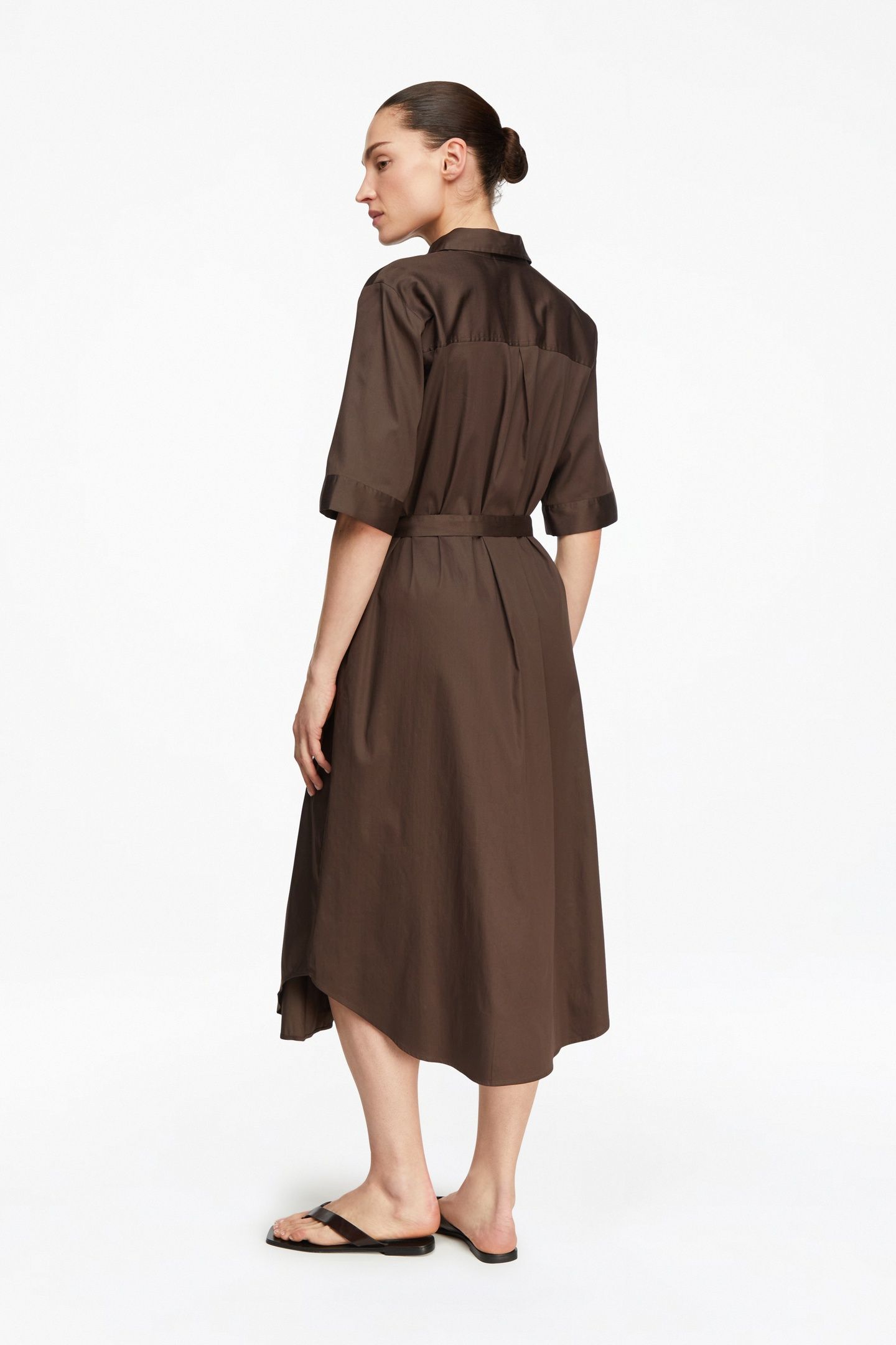 COMMA DRESSES BROWN 2