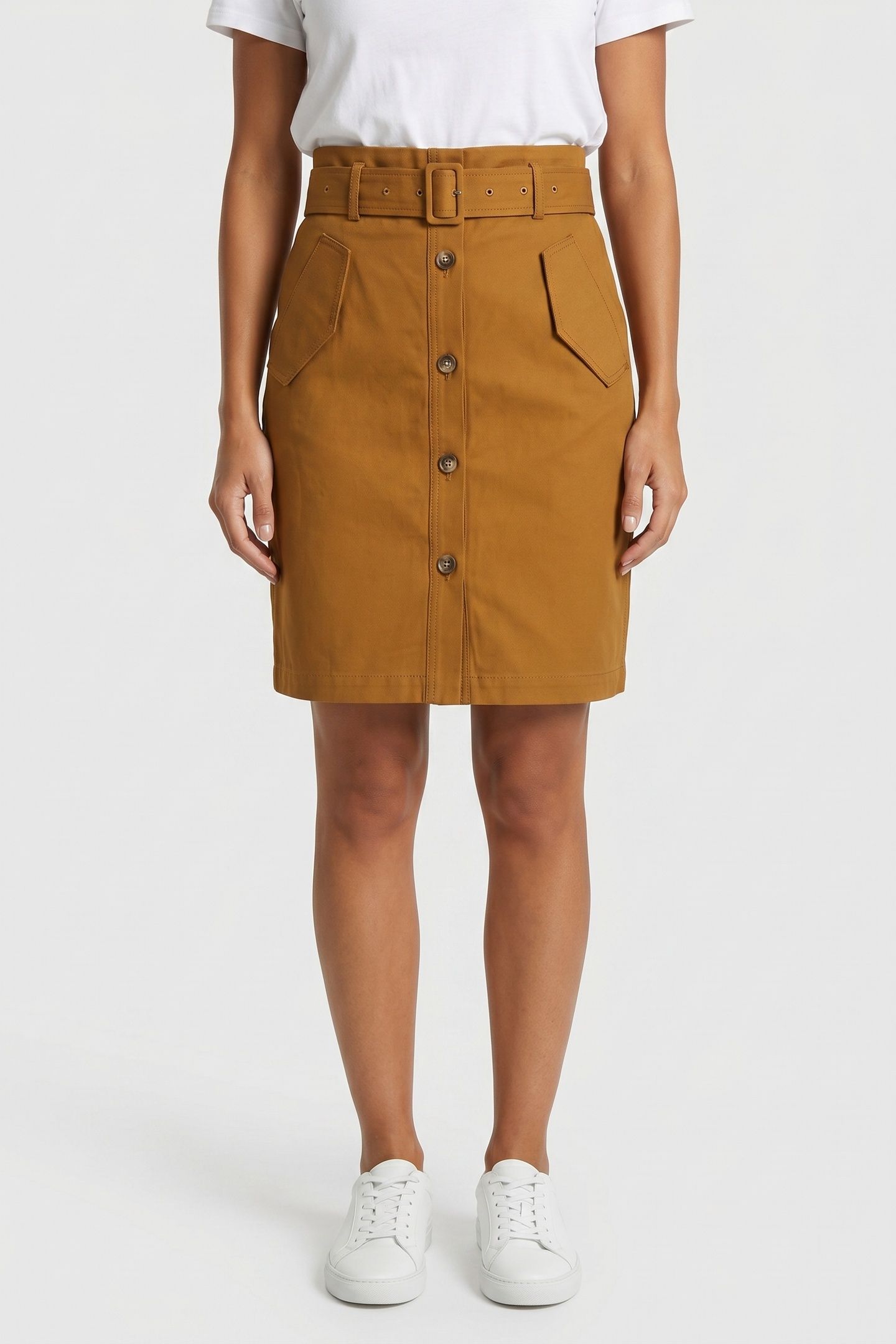 LEXI MIDISKIRT YELLOW 1