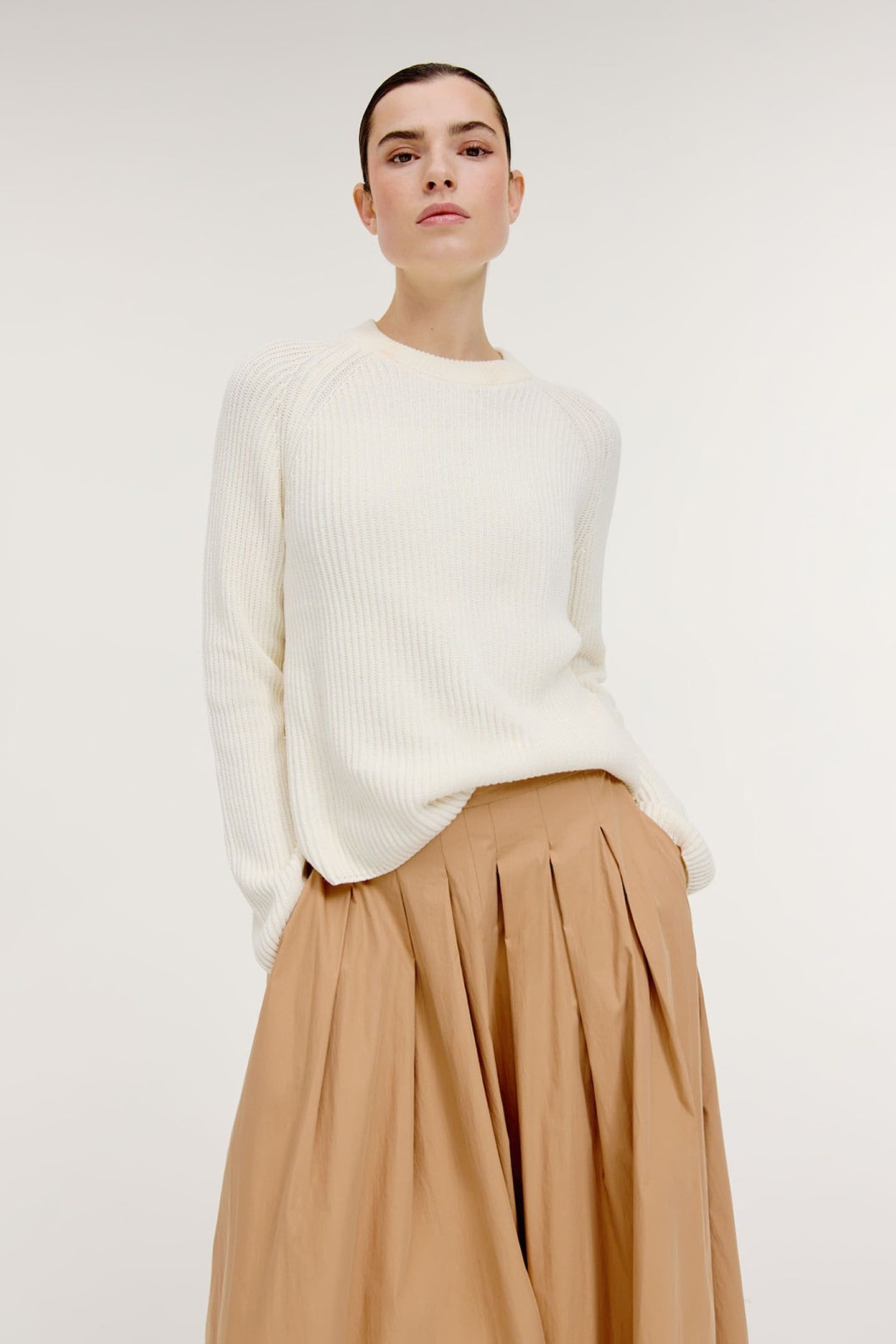 BRANT SWEATER ECRU 1