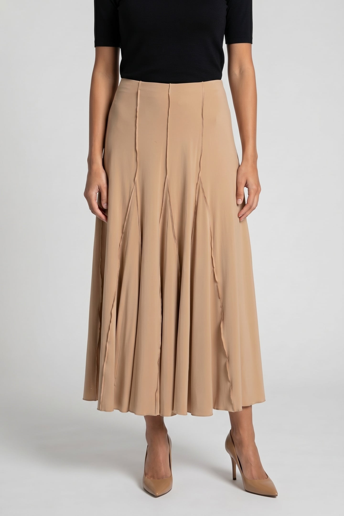 DAKOTA SKIRT BEIGE 1