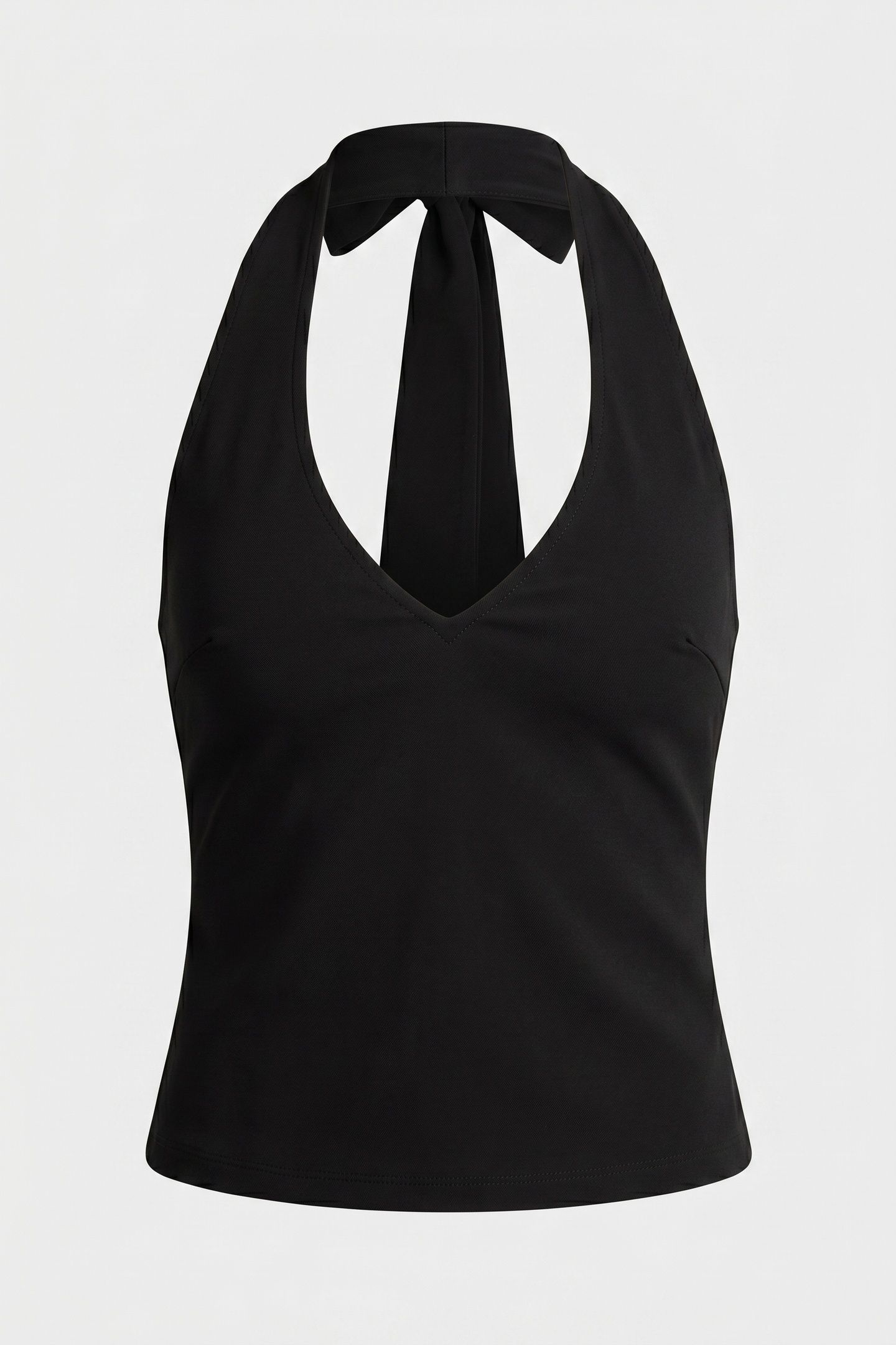 V-NECK TOP BLACK 4