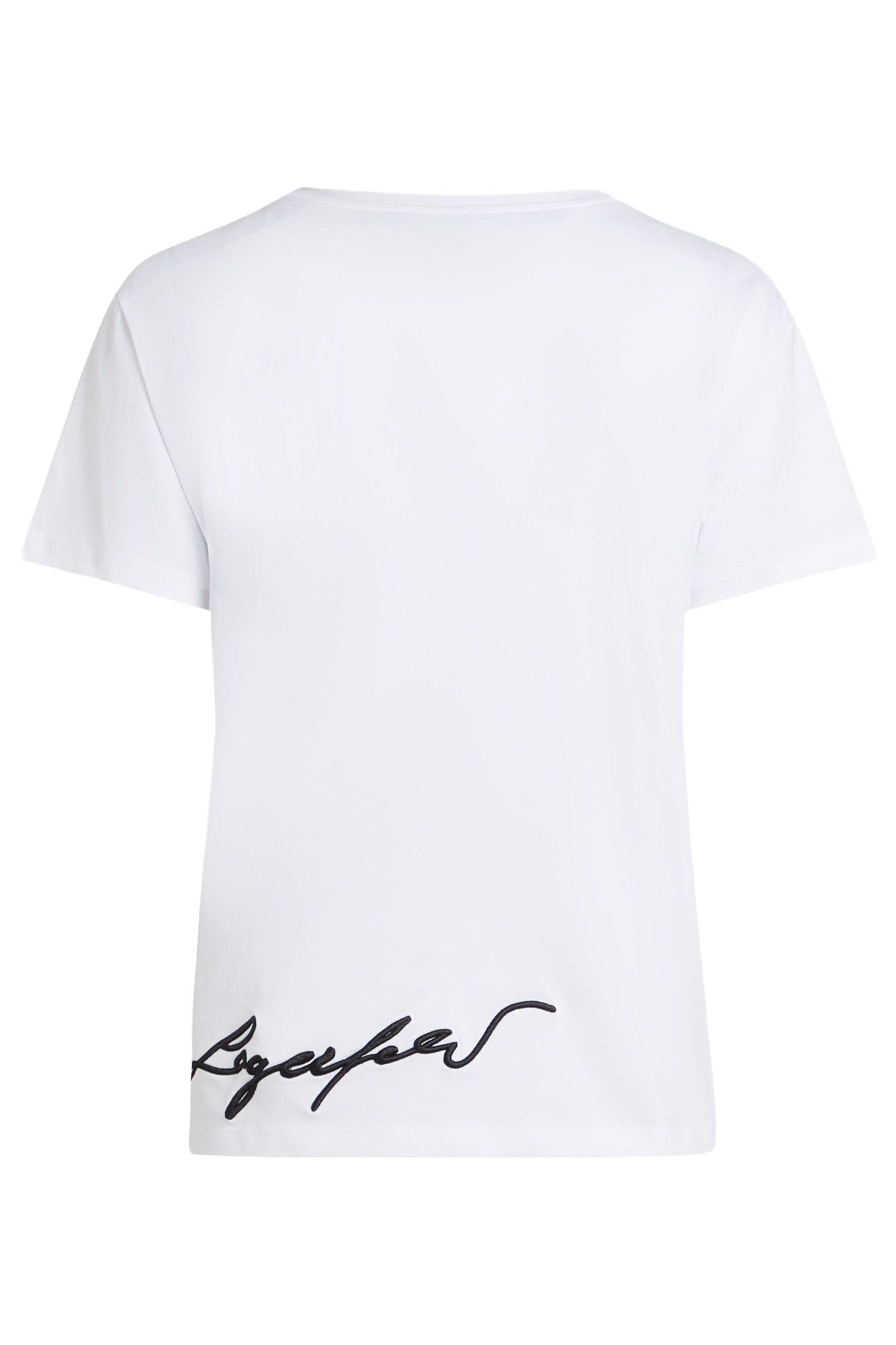 SIGNATURE EDGE V-NECK T-SHIRT WHITE 2