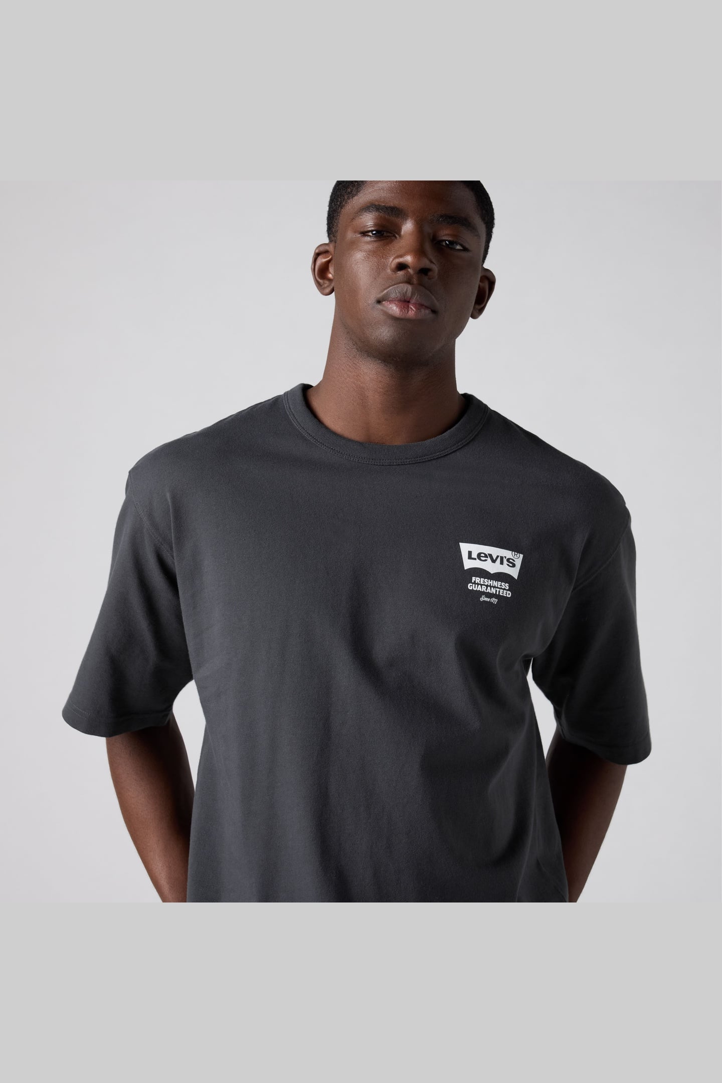 LSE LOOSE TEE LEVIS PIZZA 1 DARK PHANTOM 1
