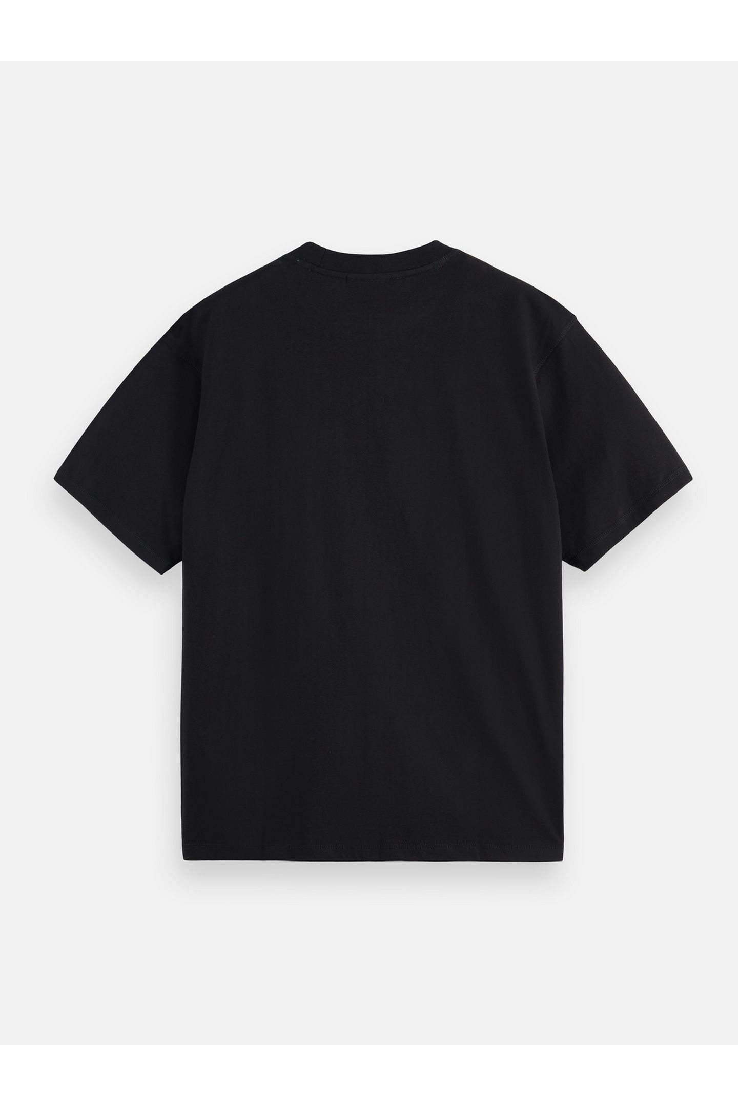 LOGO FRONT CHEST T-SHIRT BLACK 5