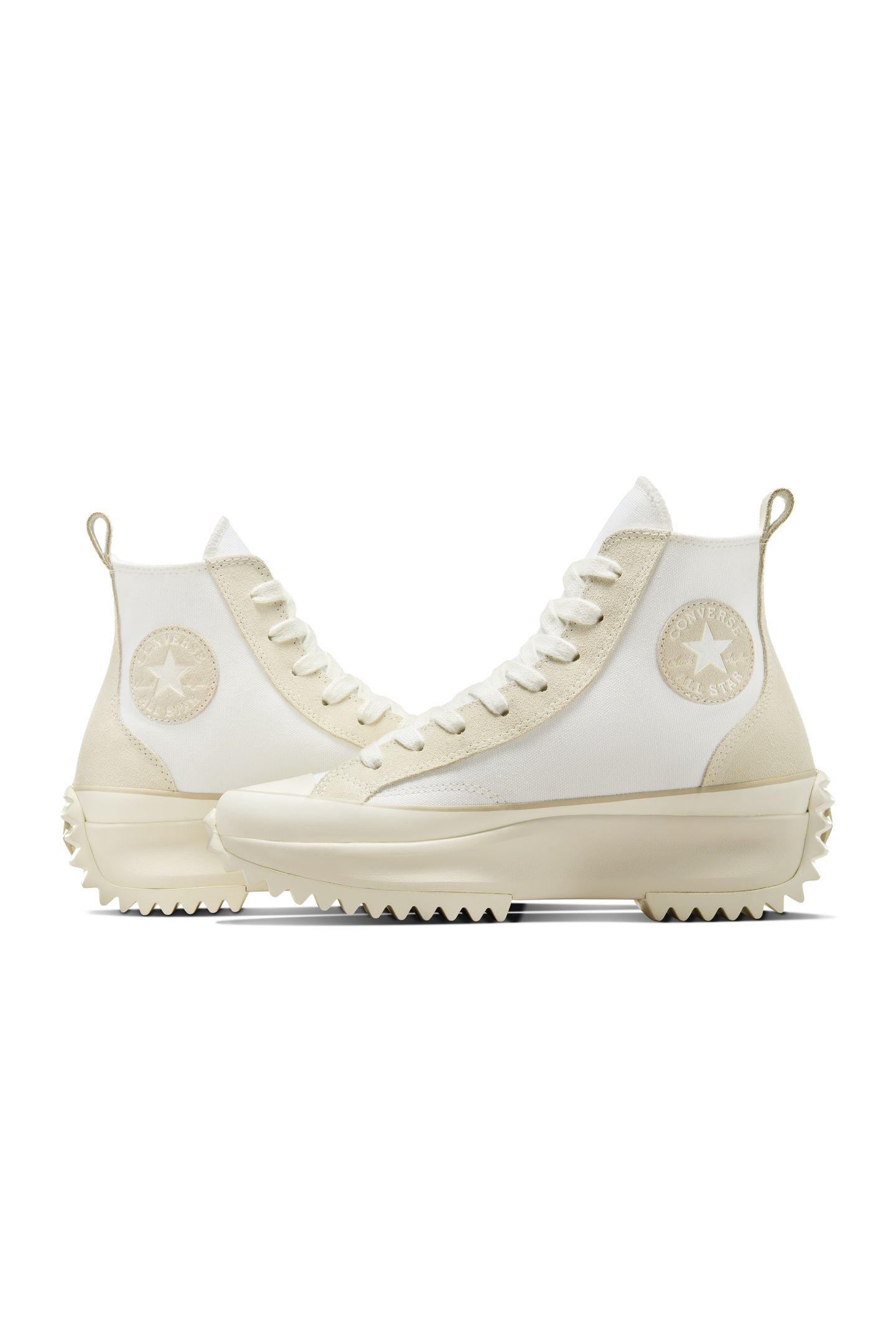 UNISEX RUN STAR HIKE HI WHITE/VAPOROUS GRAY 7