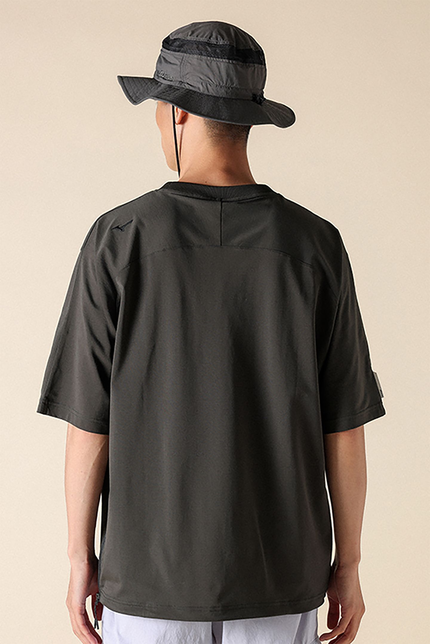 UNISEX SL HIGH GAUGE PULLOVER PEAT CHARCOAL 2