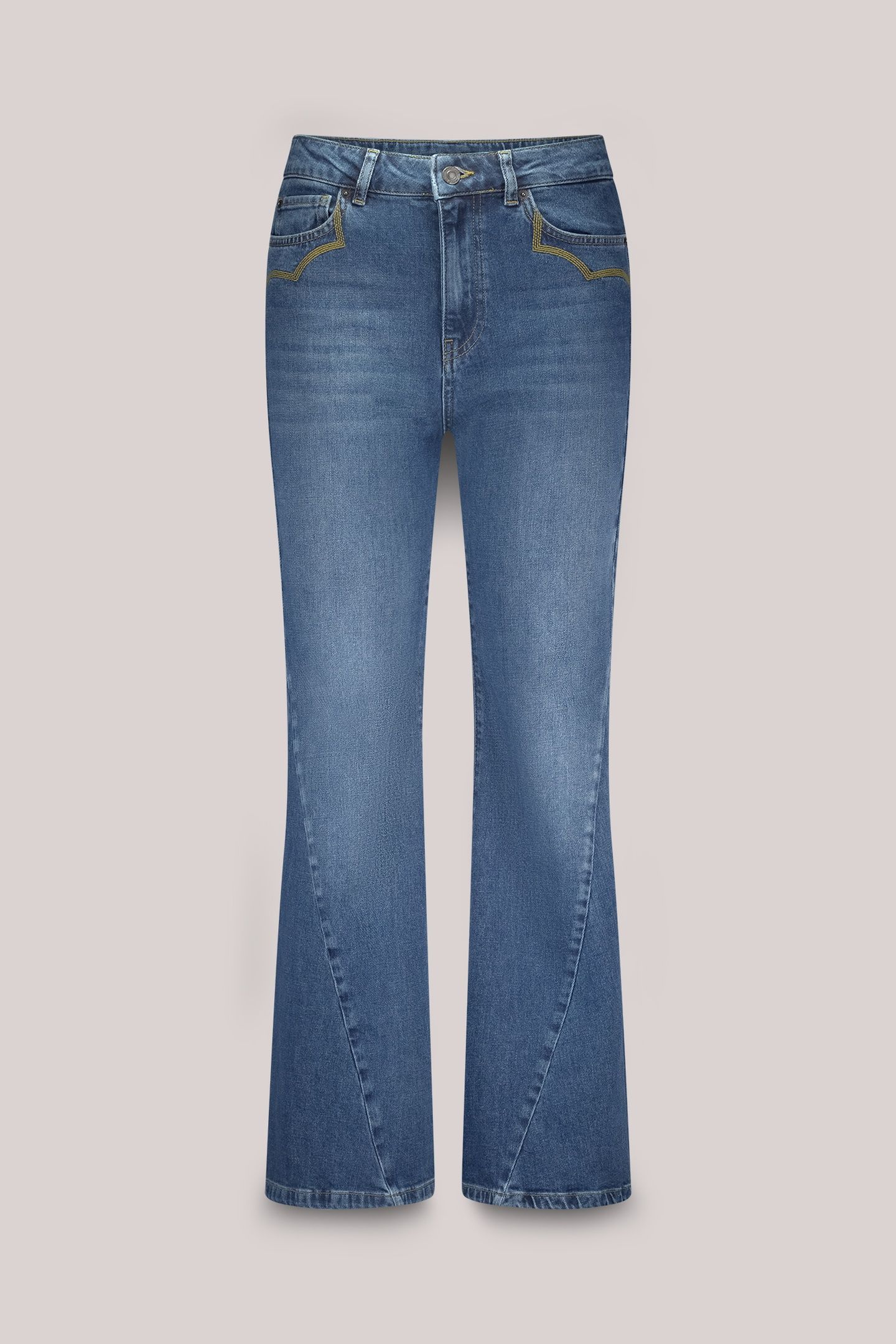 FLARED JEANS TWILL COMFORD DENIM DENIM 3