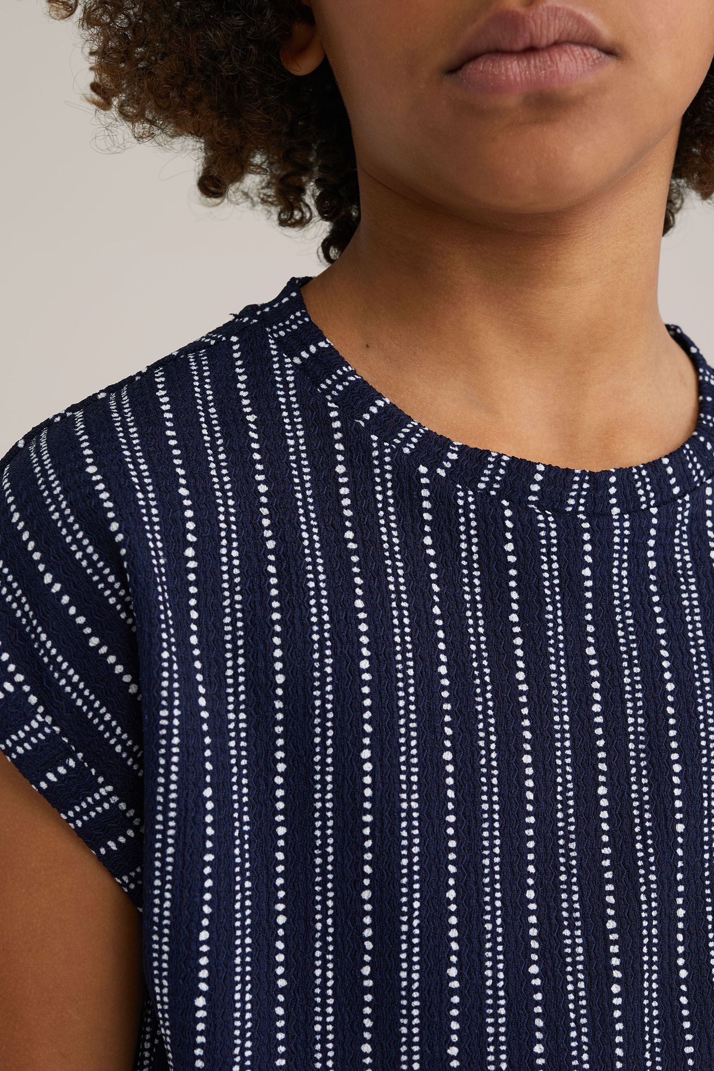 DRESS MID LENGTH NAVY BLUE 5