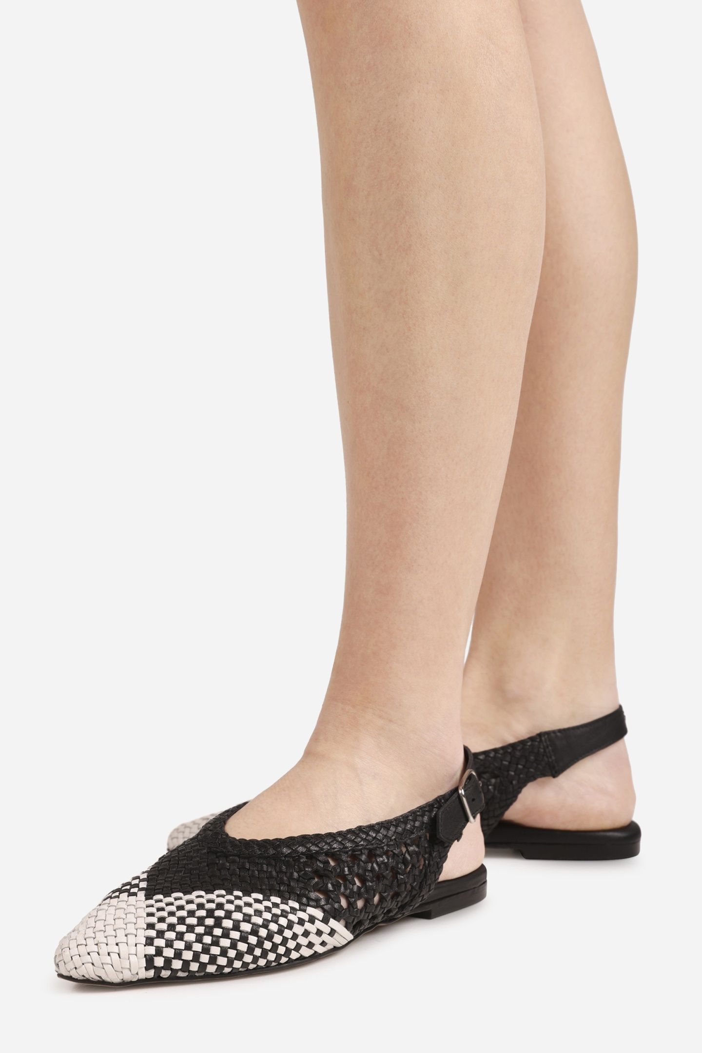 AMME-LINE LOW SHOE BLACK/OFF WHITE 2