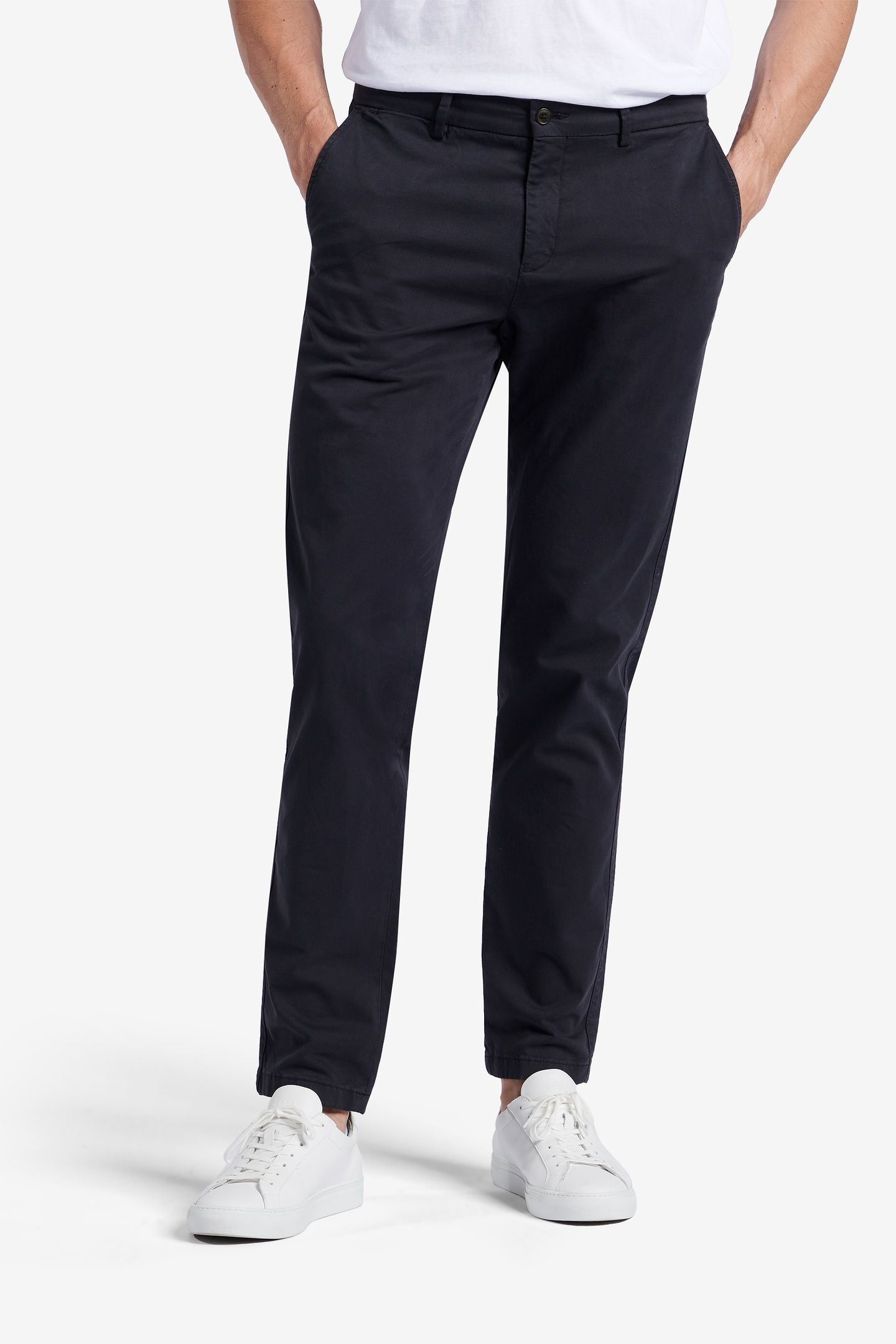 DIEGO COTTON-STRETCH NAVY 1