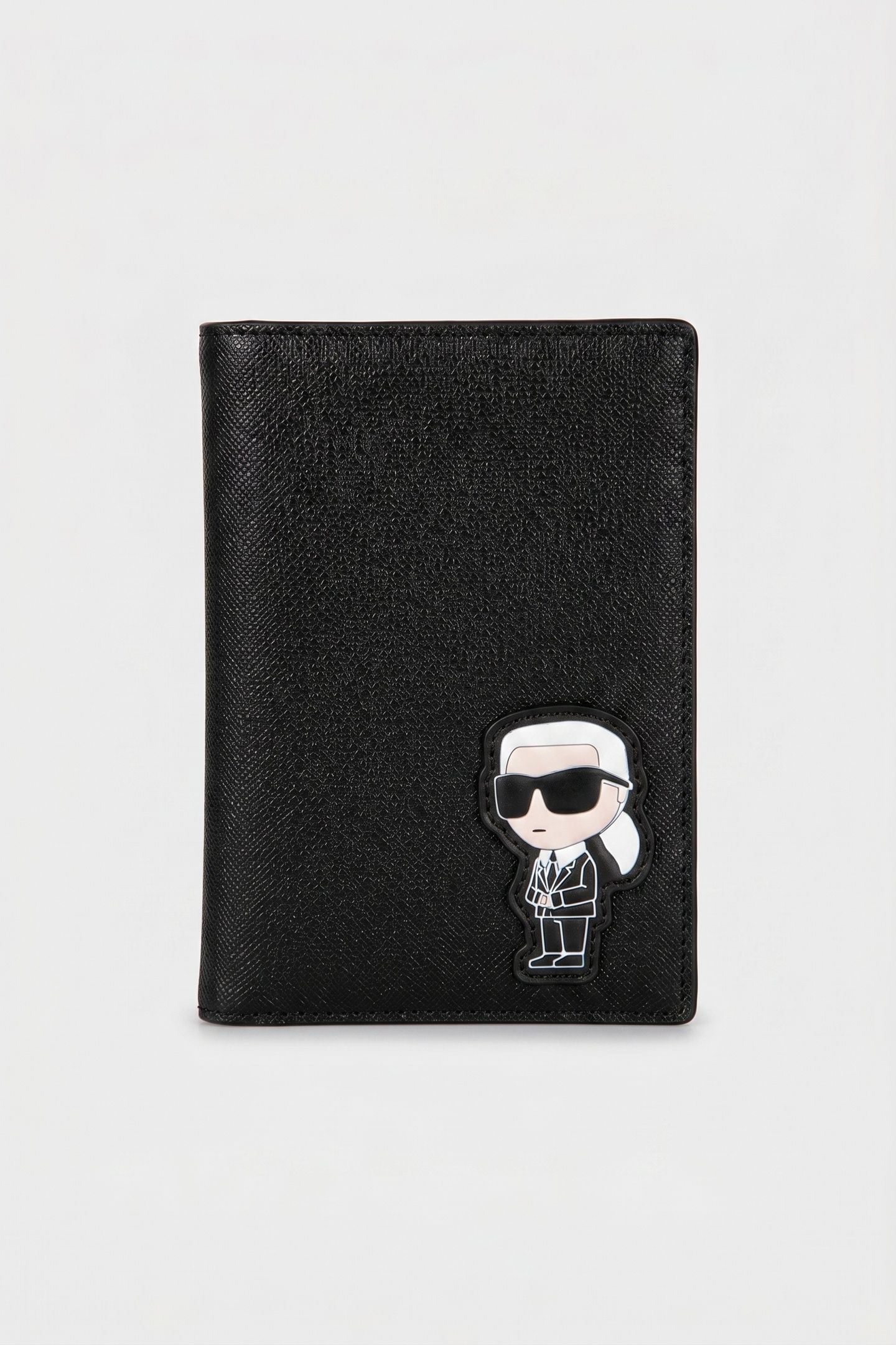 IKON PASSPORT HOLDER BLACK 1