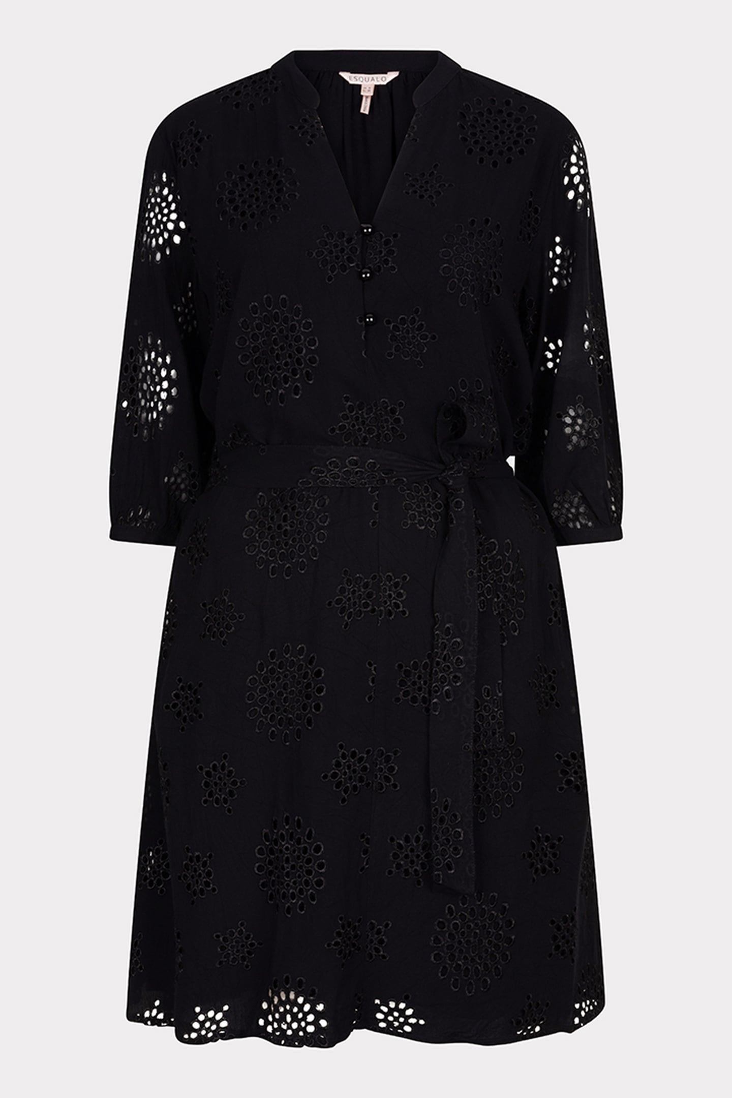 DRESS ALLOVER EMBROIDERY BLACK 4