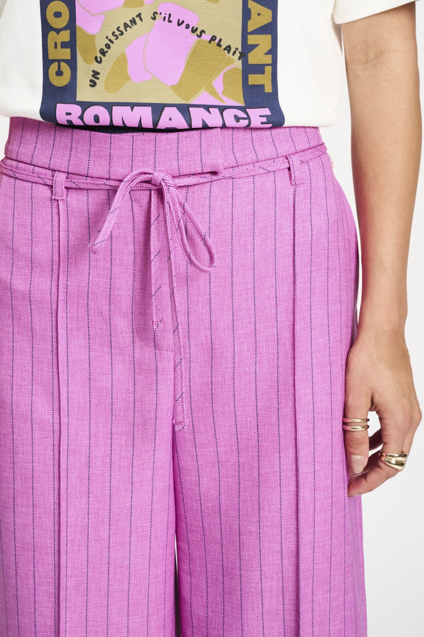 PANTS - ROSE DOUX STRIPED 6