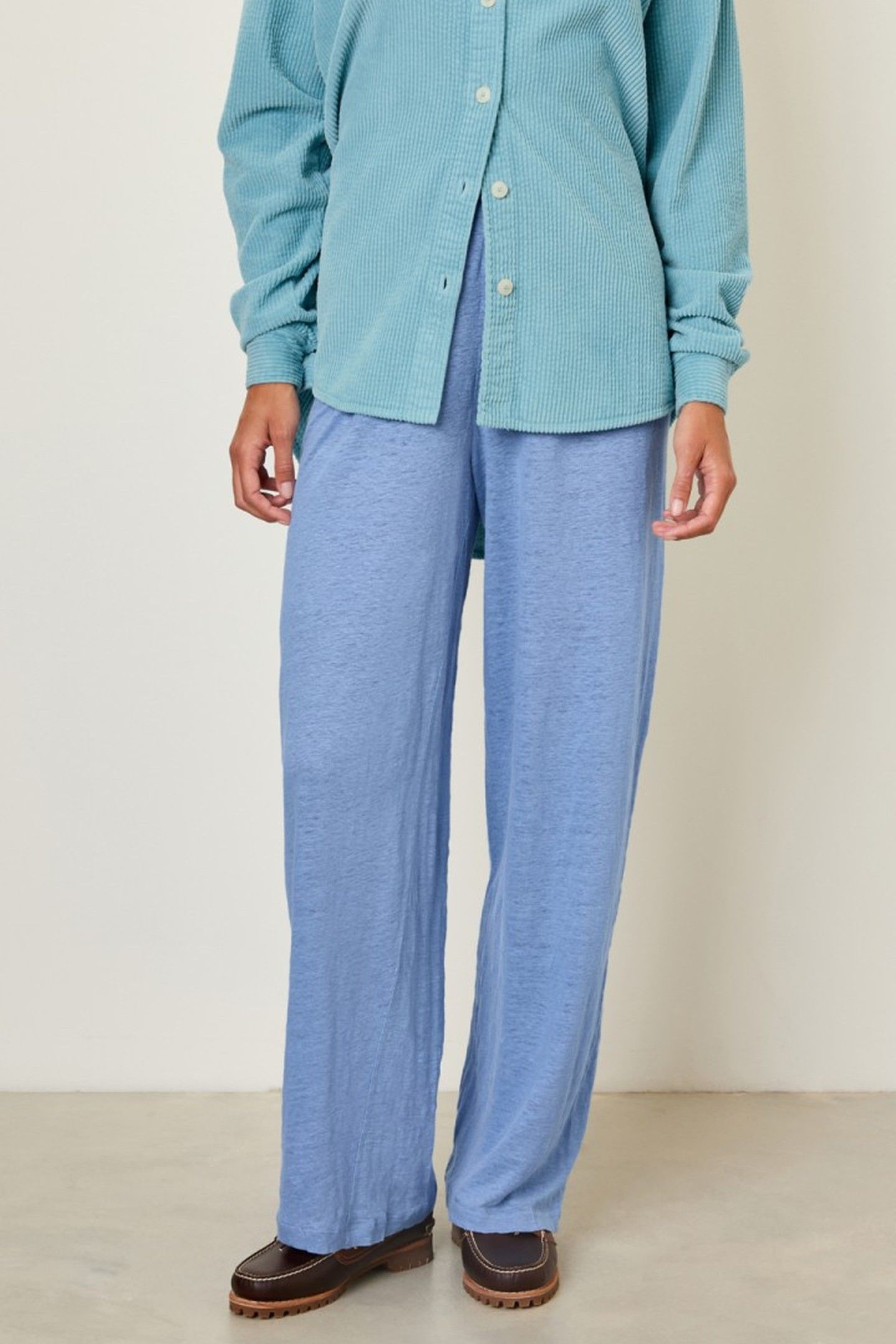 POBSBURY SWEAT PANTS BLEU CIEL 1