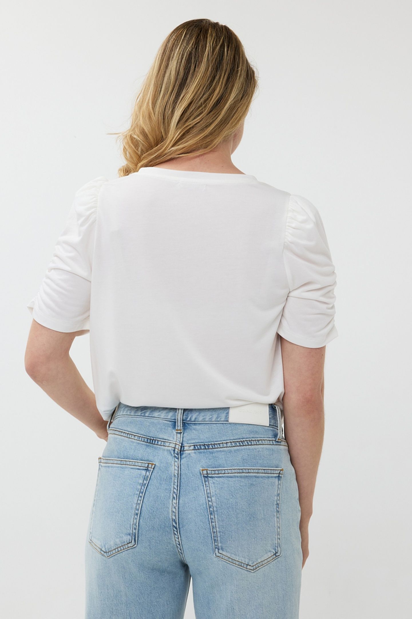 T-SHIRT PUFF SLVE MODAL OFF WHITE 3