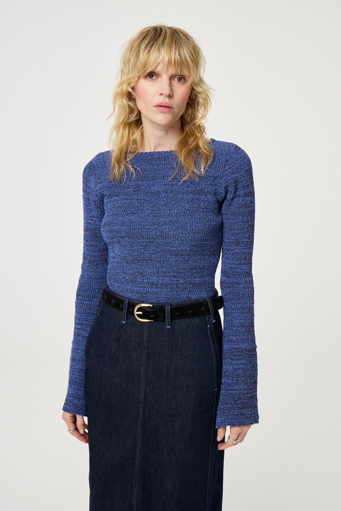 CUT IT OUT HEART BELT BLACK 2
