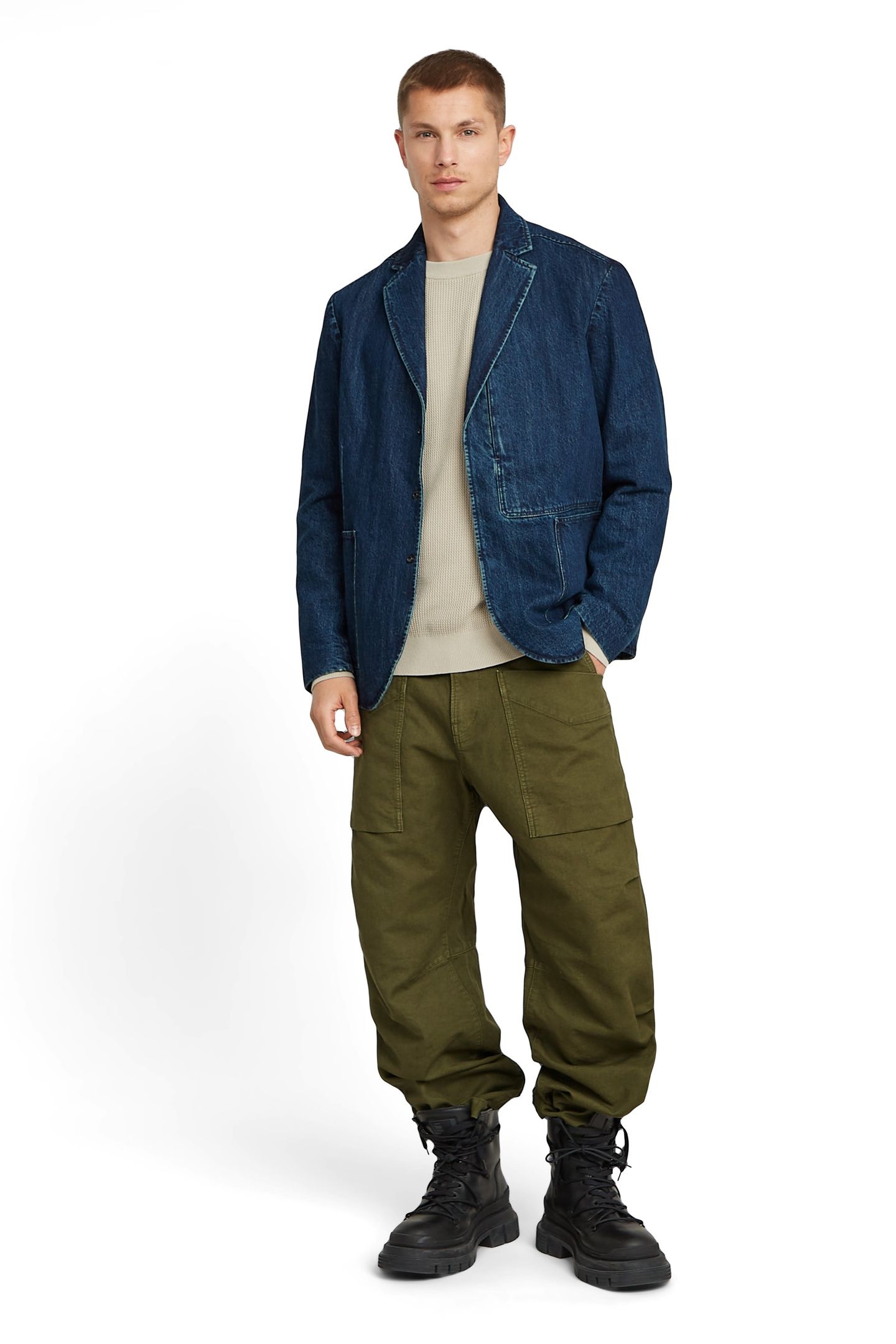FATIGUE RELAXED TAPERED SHADOW OLIVE 1