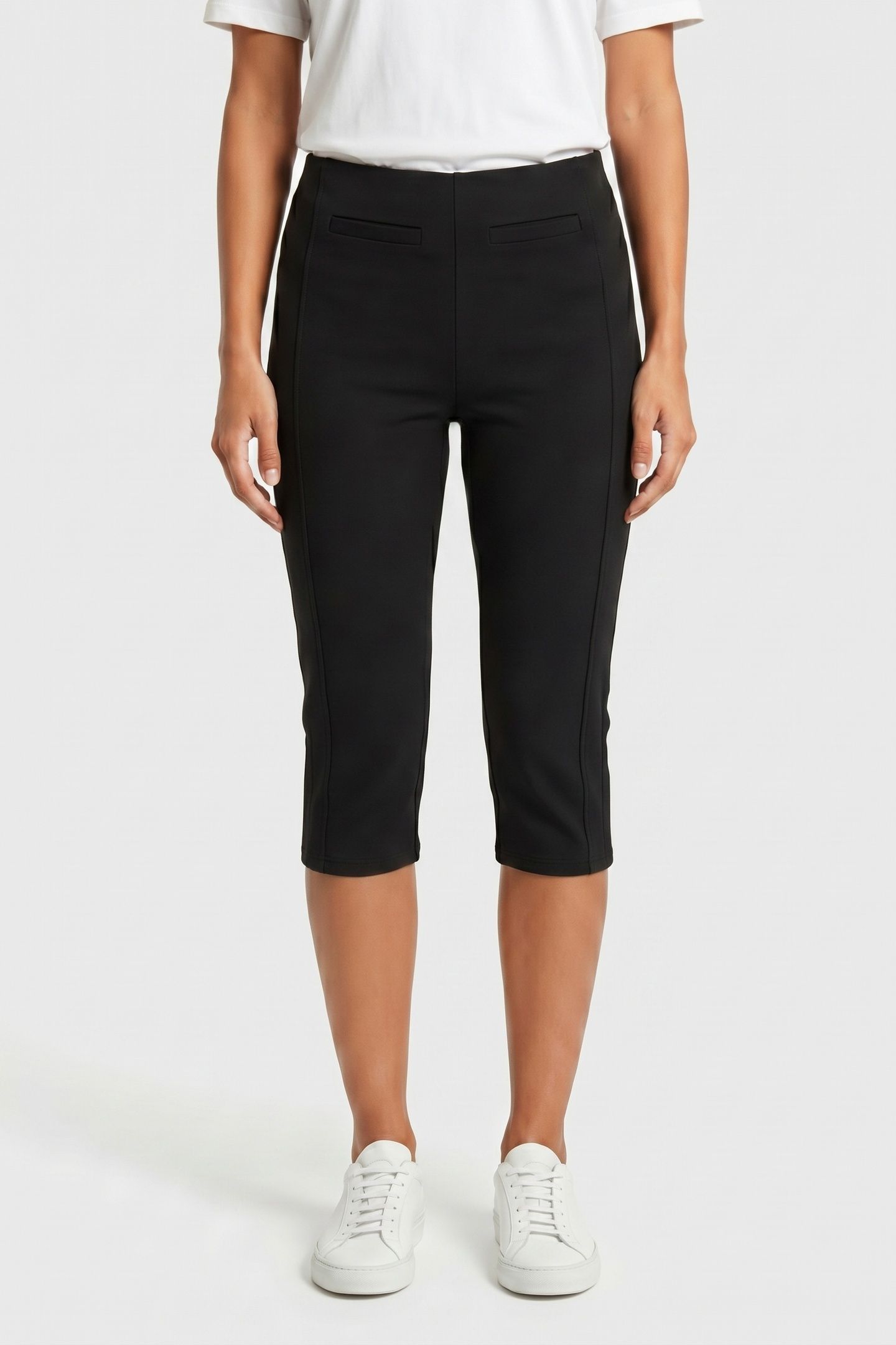 CARDI CAPRI LEGGINGS BLACK 1
