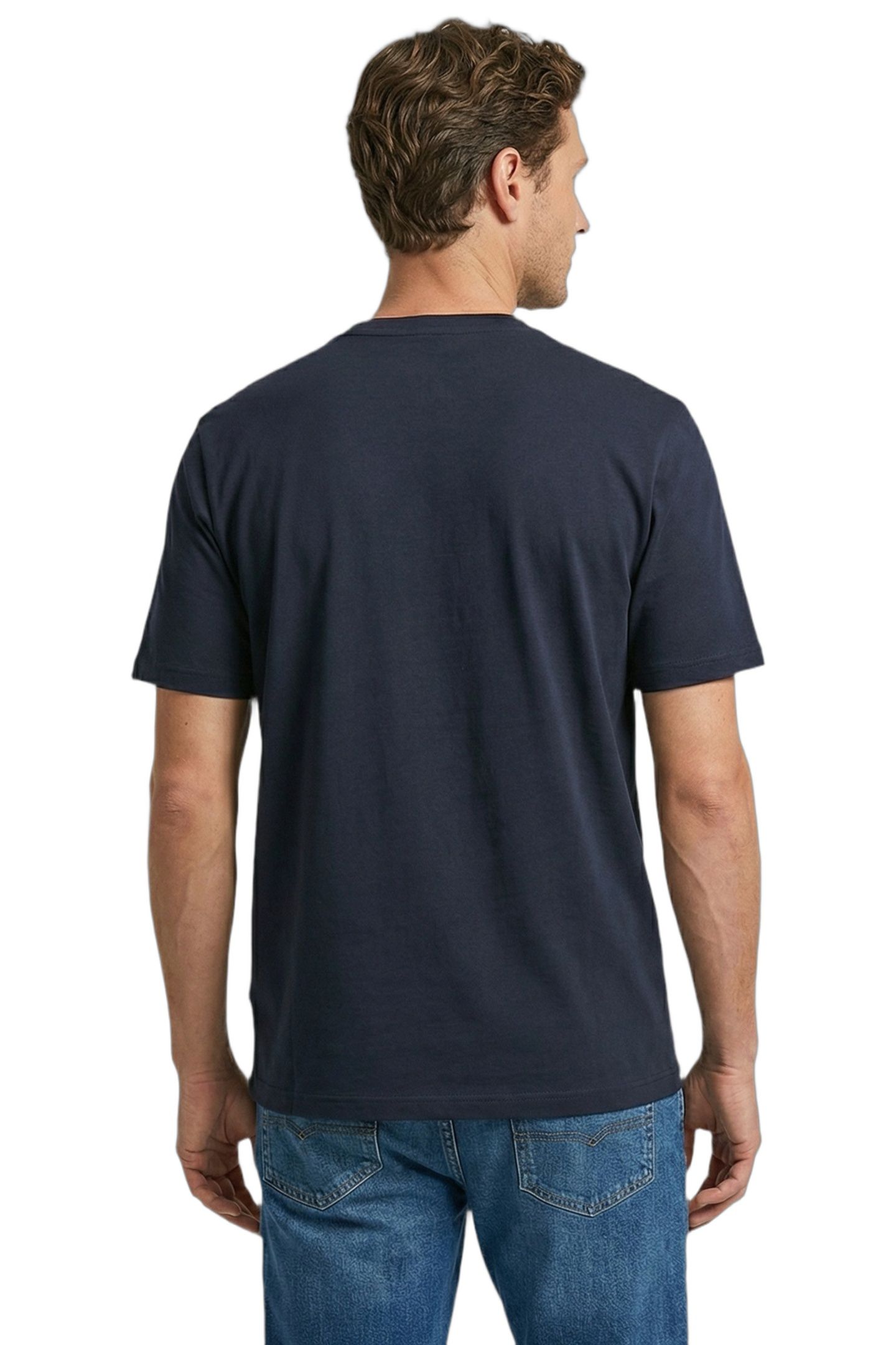 ESSENTIAL MCG EMBR T-SHIRT NAVY 2