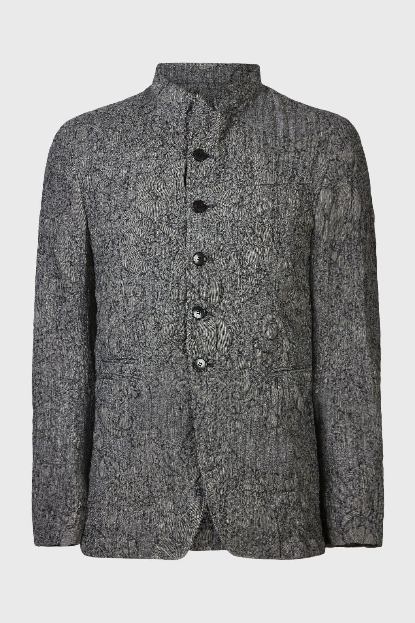 SLIM FIT SINGLE BREASTED SILVER 2