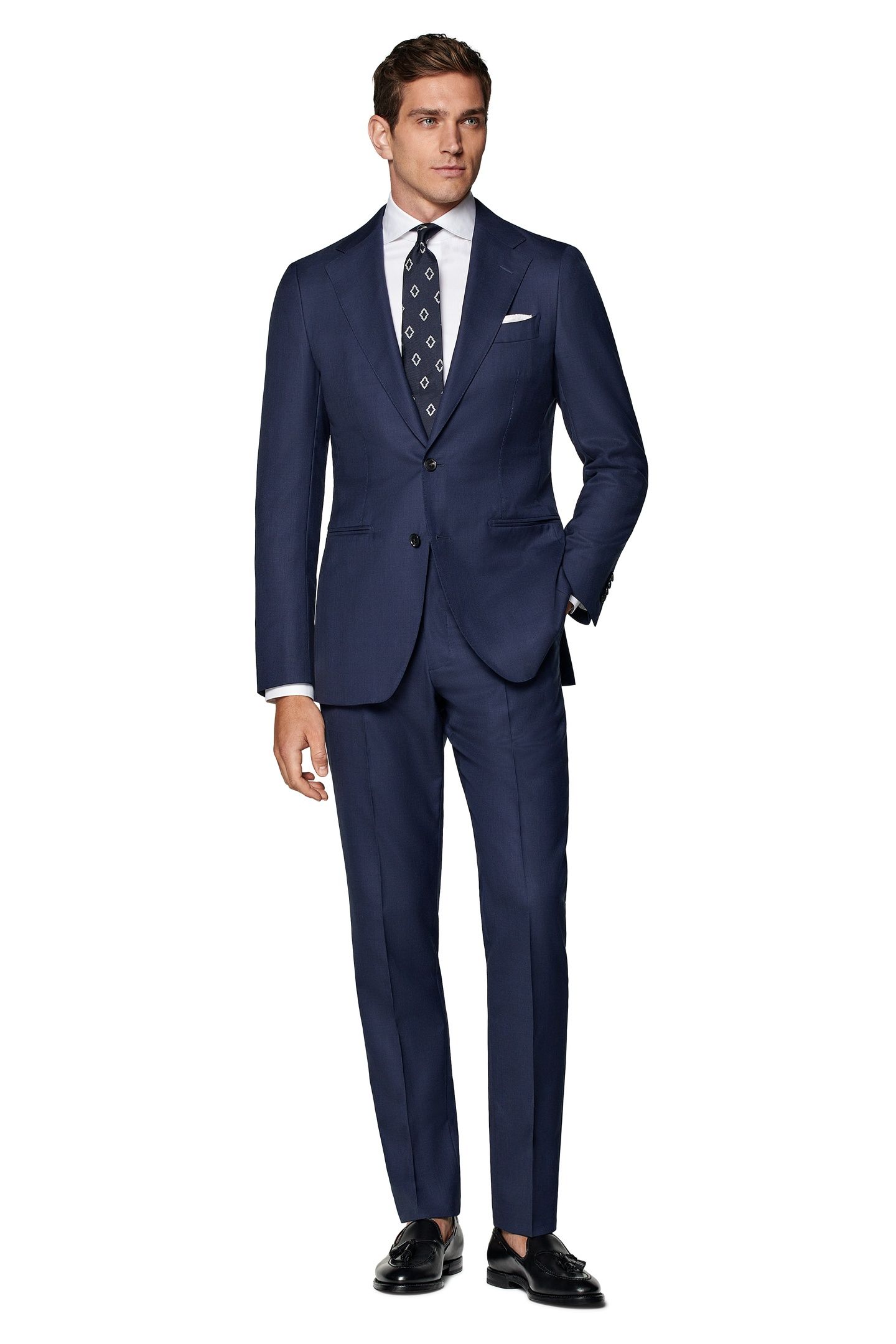 NAVY PURE WOOL S150'S HAVANA NESTED SUITS NAVY 3