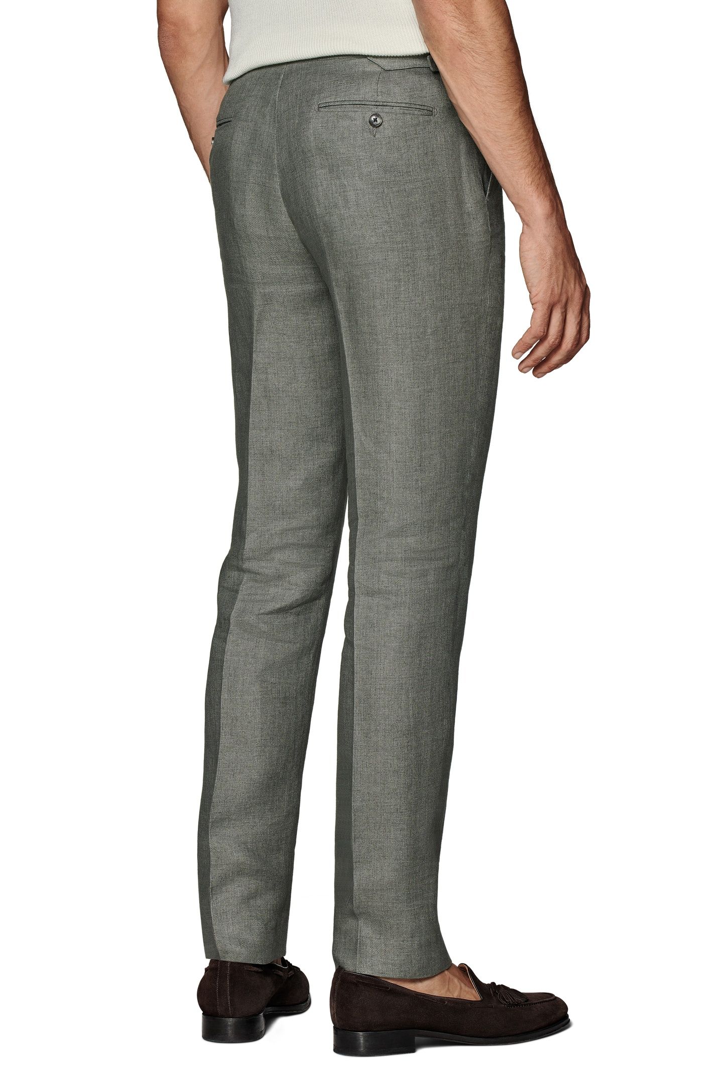 SOHO-MID-GREEN SEPARATE SUIT TROUSERS MID GREEN 5