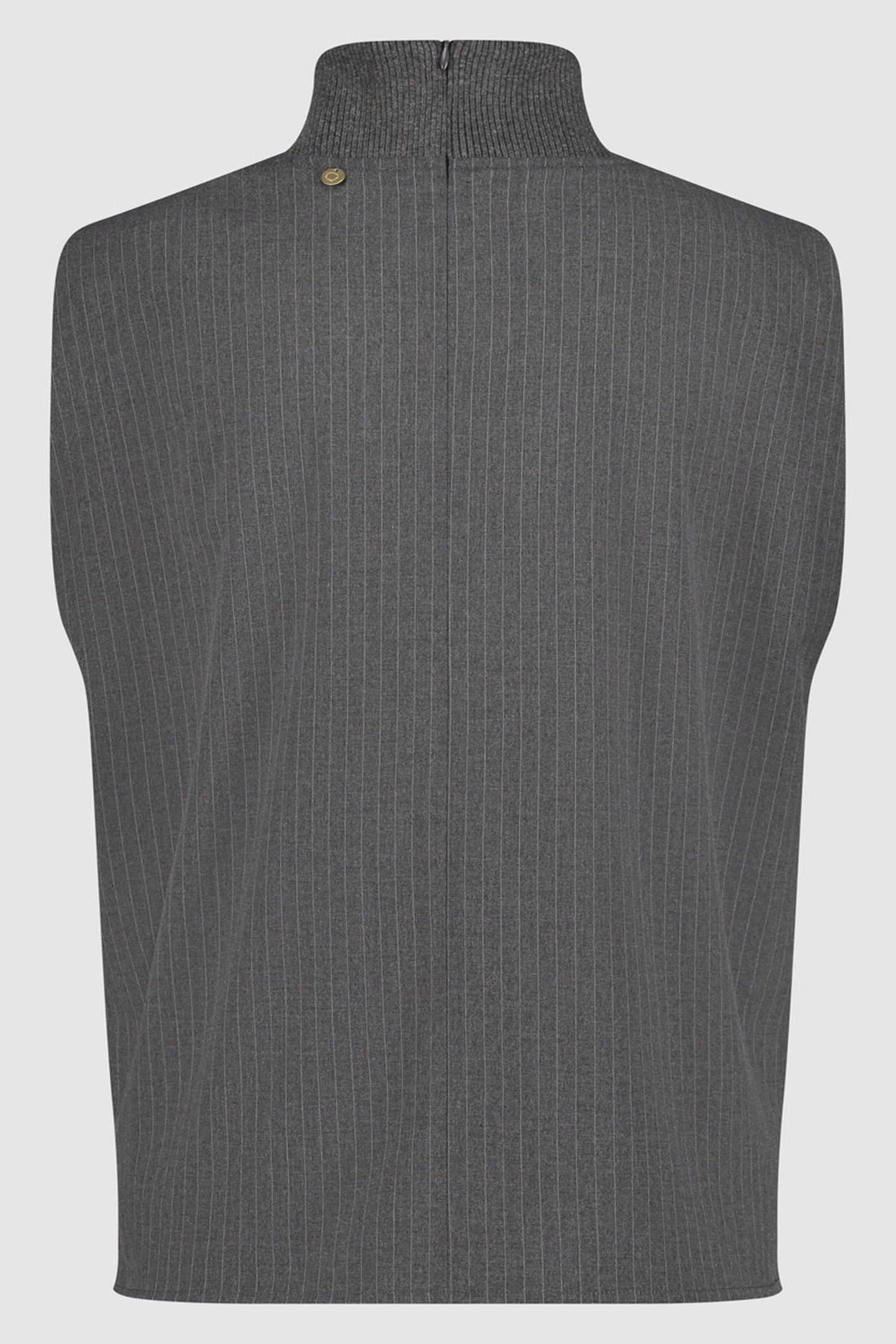 PHILIPPA TOP DARK GREY STRIPE 1