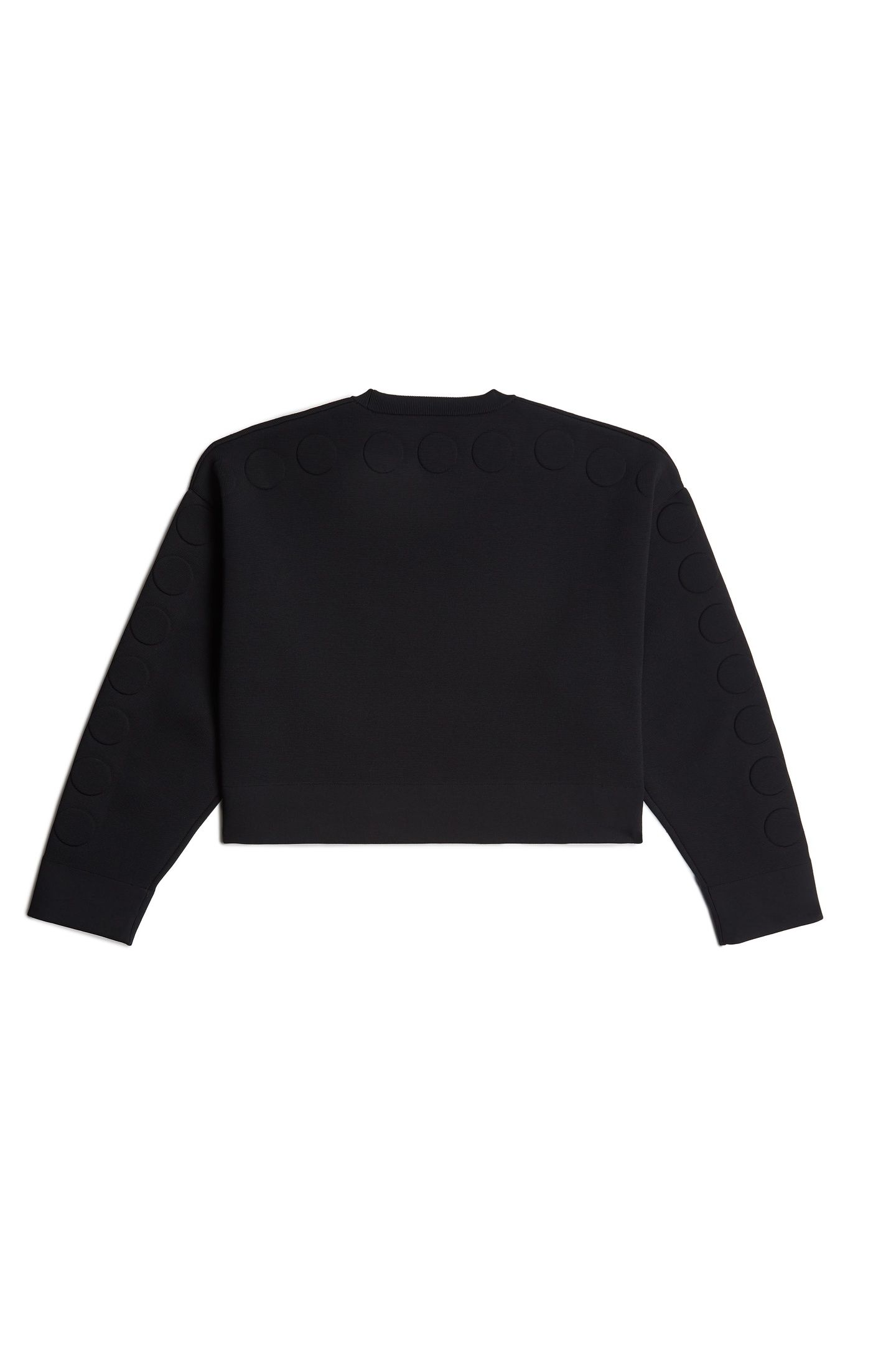 GSXWVB OVERSIZED SHORT SWEAT KNIT BLACK 6