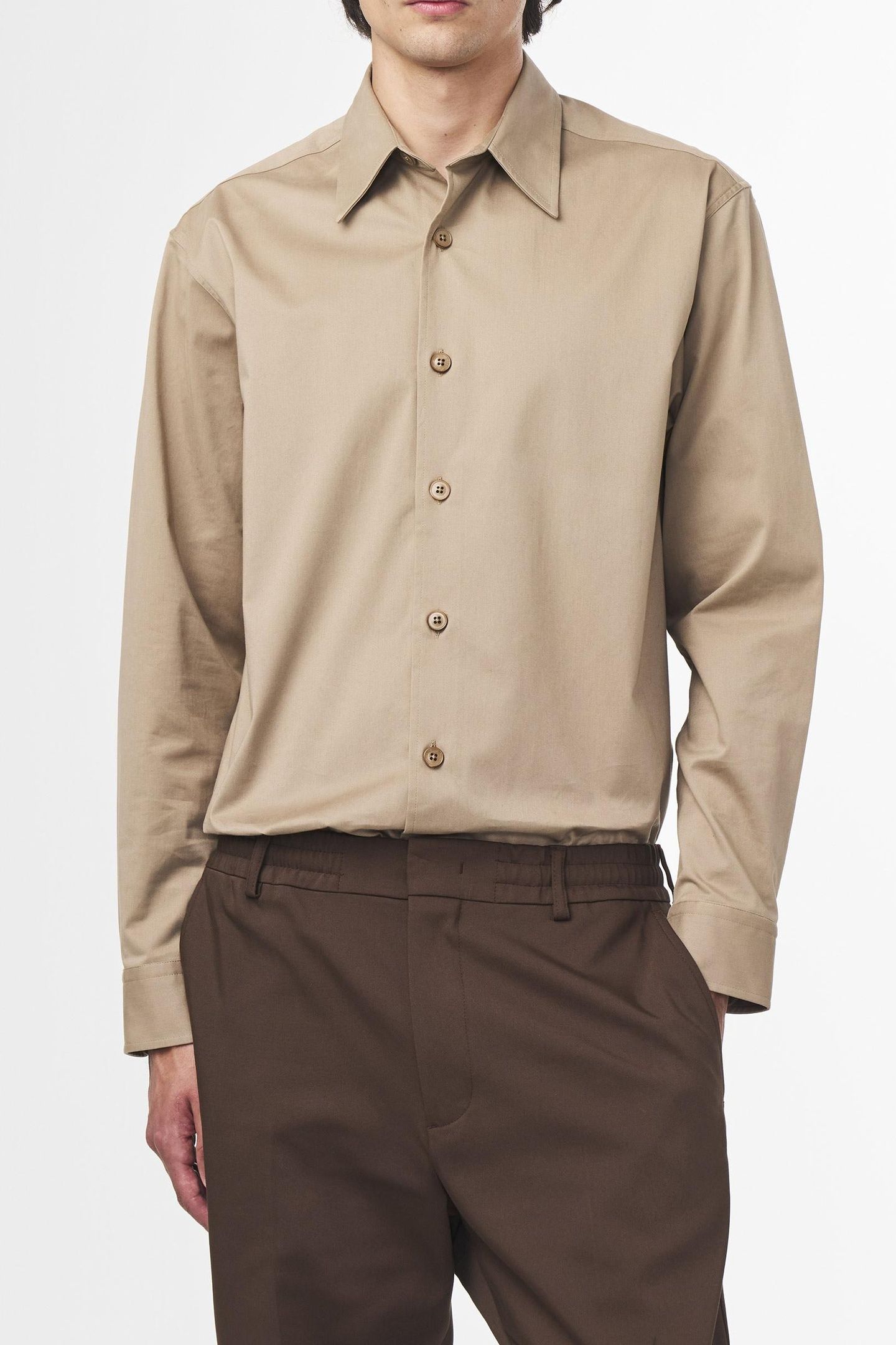 QUINSY NO PKT 5219 SHIRTS TIMBER WOLF 1