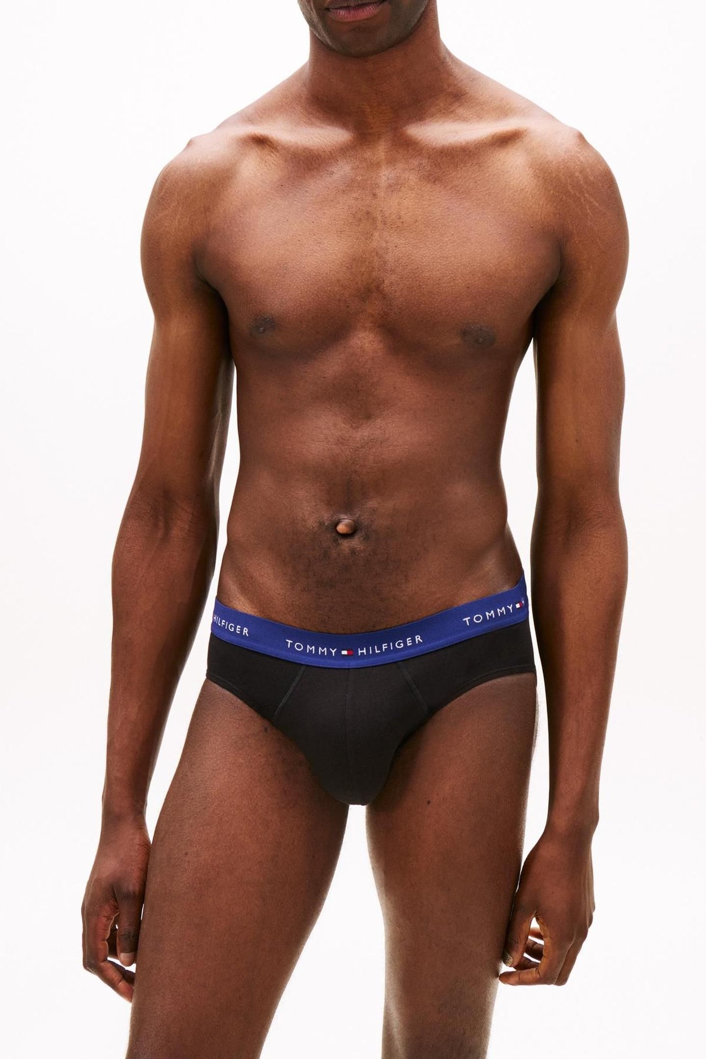 3-PACK BRIEF WAISTBAND GREEN/NAVY/BLUE 4