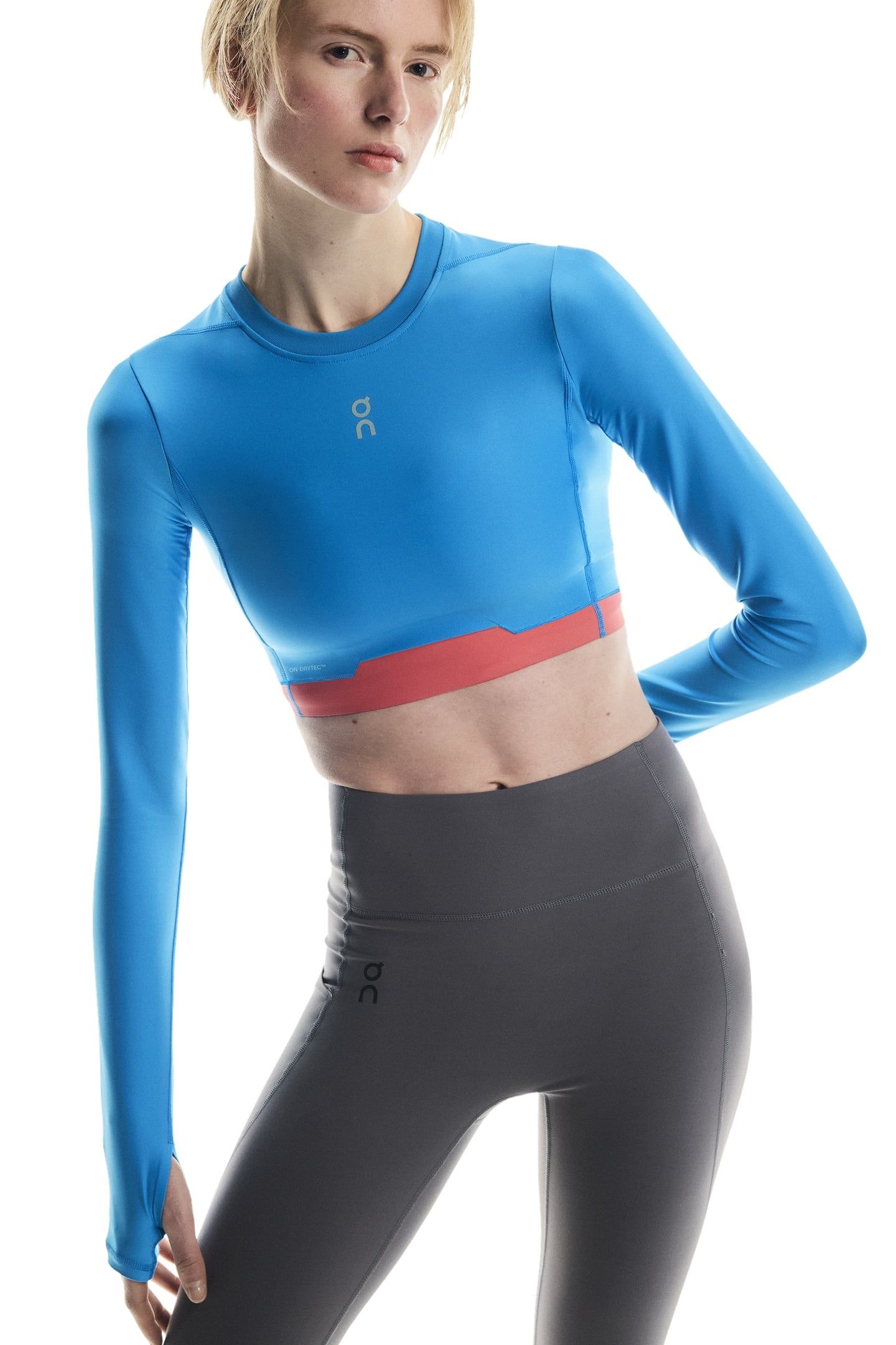 TRAIN LONG SLEEVE CROP 1 W MALIBU MALIBU 3