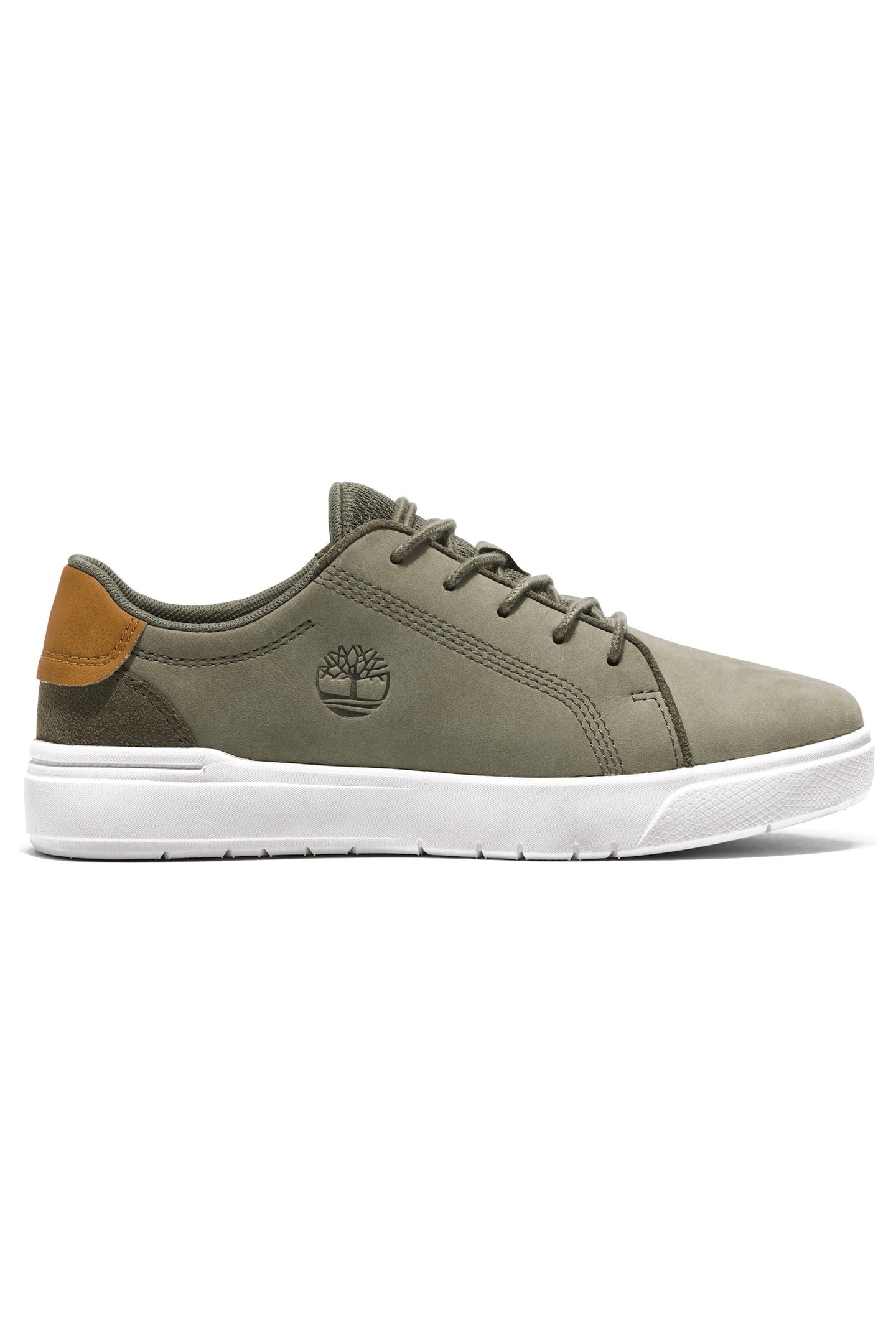 LOW LACE UP SNEAKER DARK GREEN 1