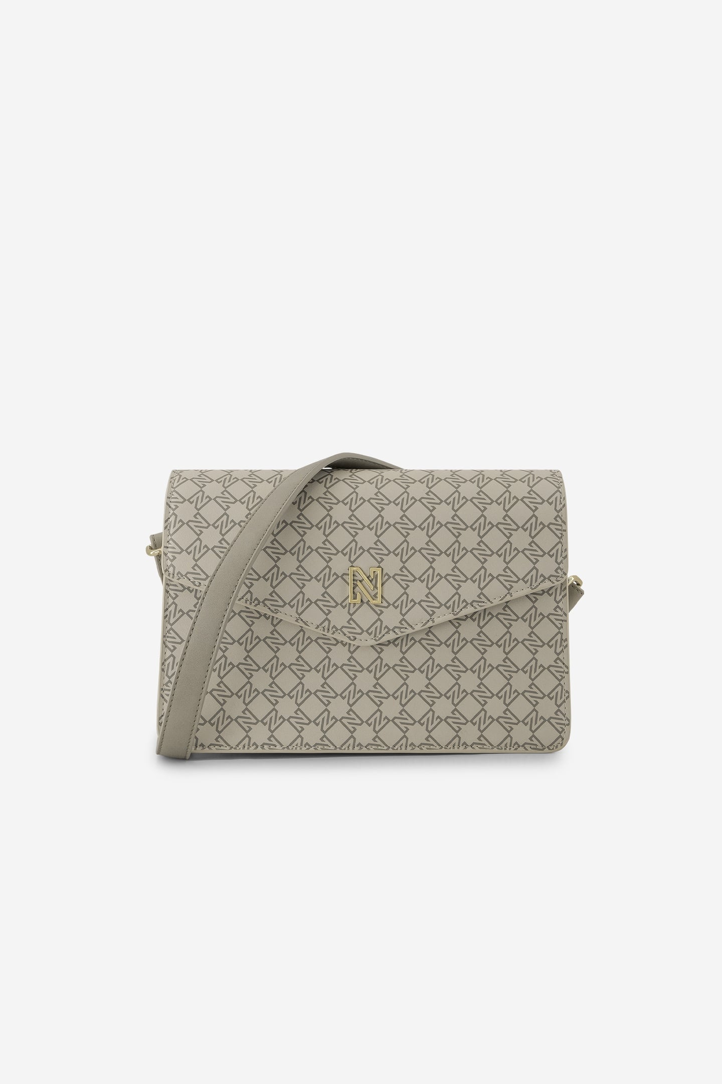 DAYANA LOGO SHOULDERBAG CREAM 3