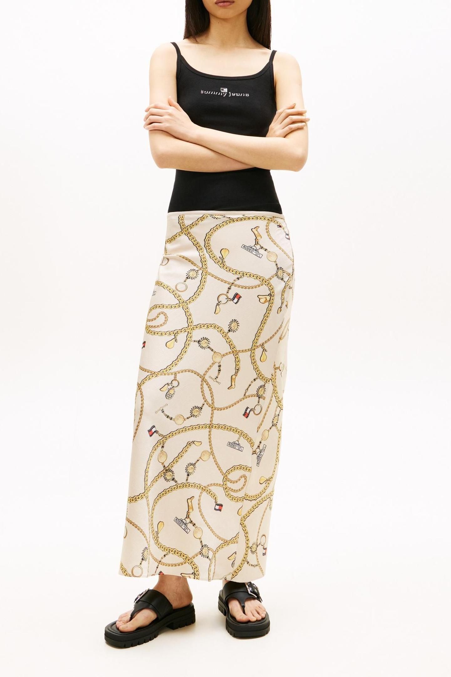 TJW AOP MAXI SKIRT CHAIN AOP 2