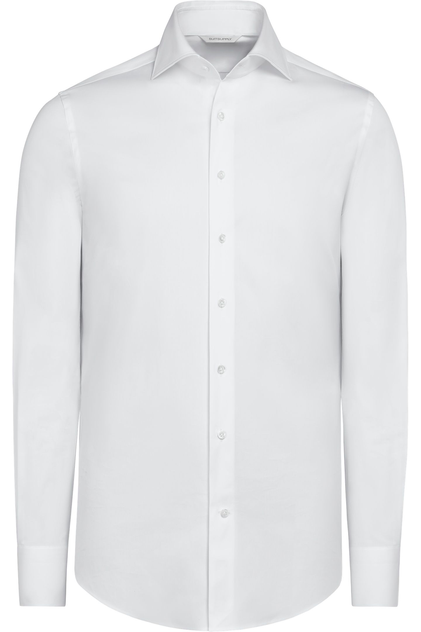 LUXURY STRETCH WHITE FORMAL SHIRTS WHITE 8