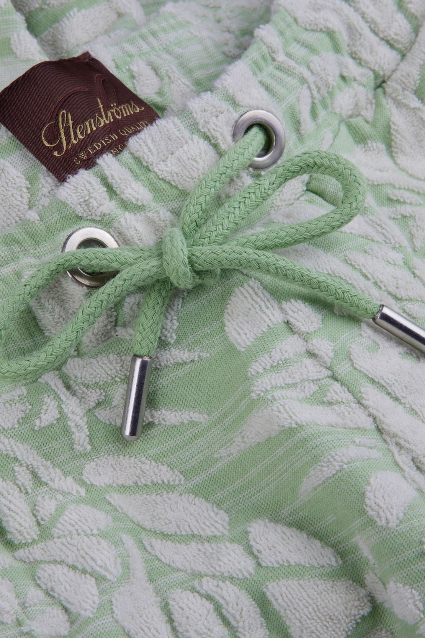 SHORTS, JACQUARD TERRY GREEN 3