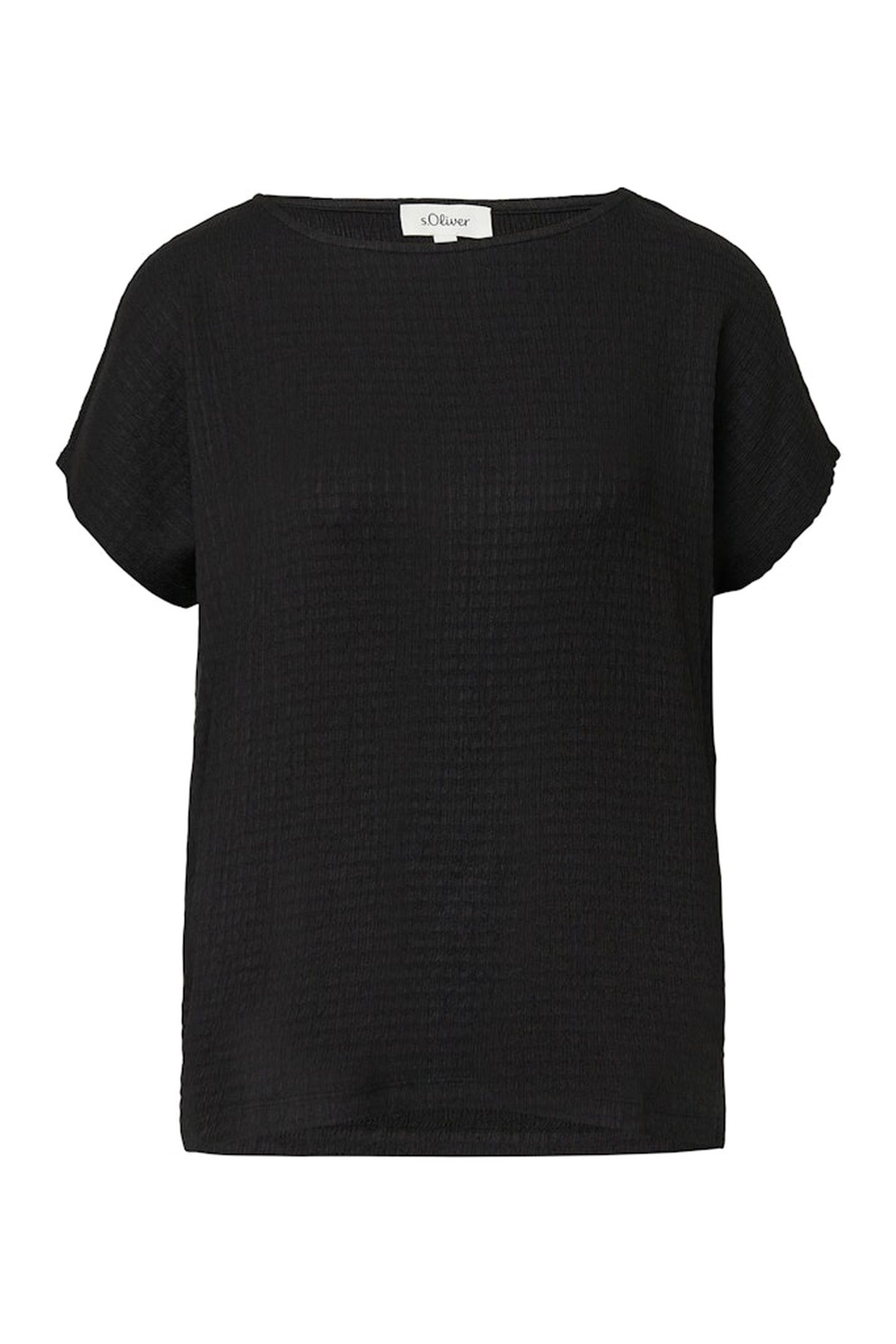 S.OLIVER T-SHIRTS BLACK 4