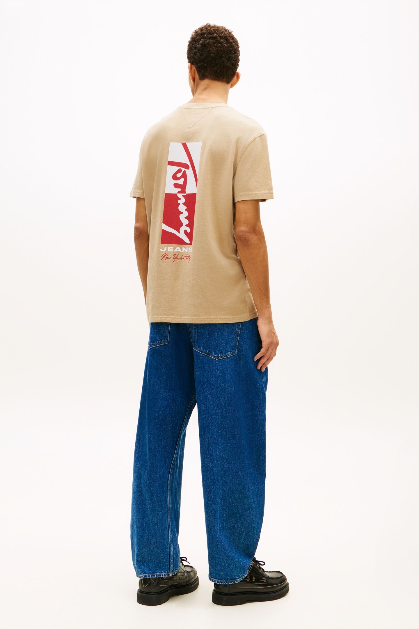 TJM REGULAR SIGN BLOCK T-SHIRT GENTLE GOLD 3