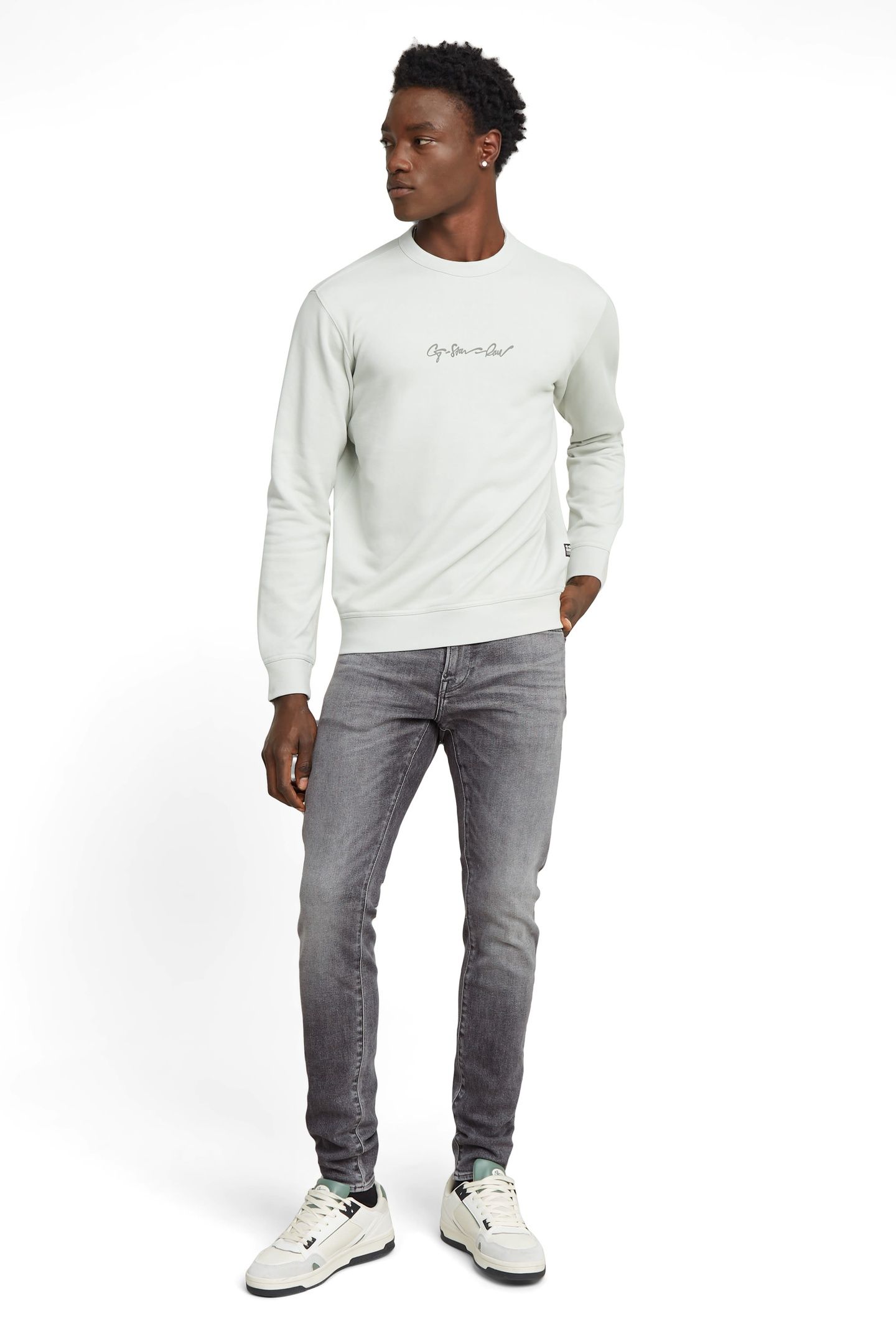 REVEND FWD SKINNY SUN FADED GUNMETAL 1