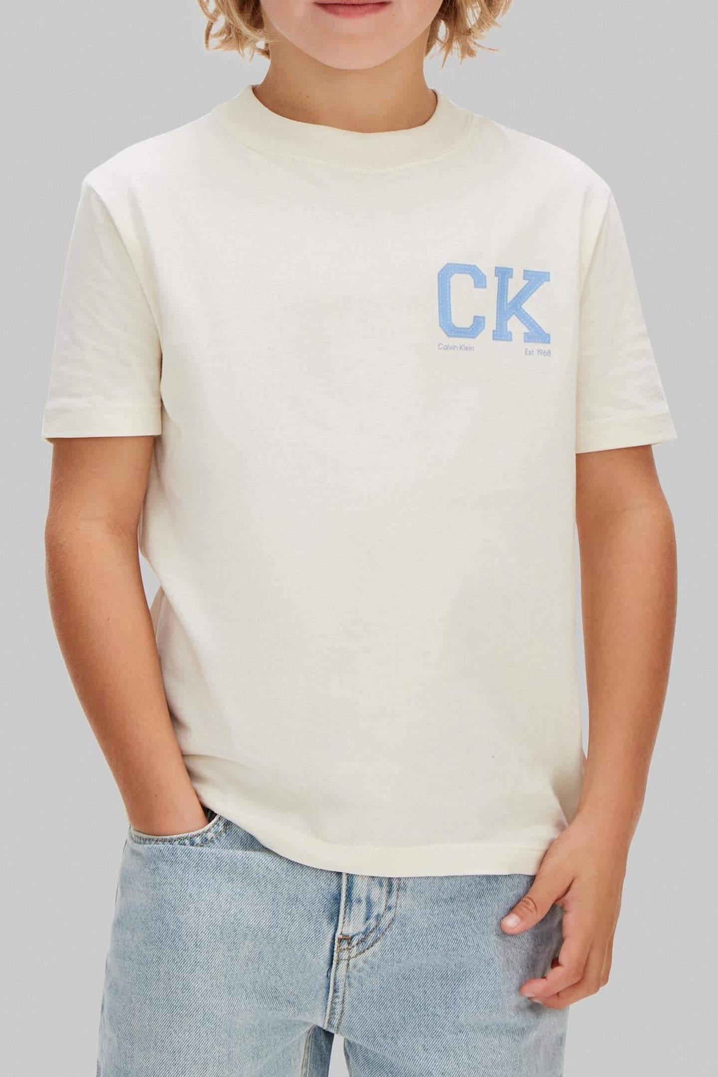 BOYS CHEST LOGO SS T-SHIRT VANILLA ICE 1