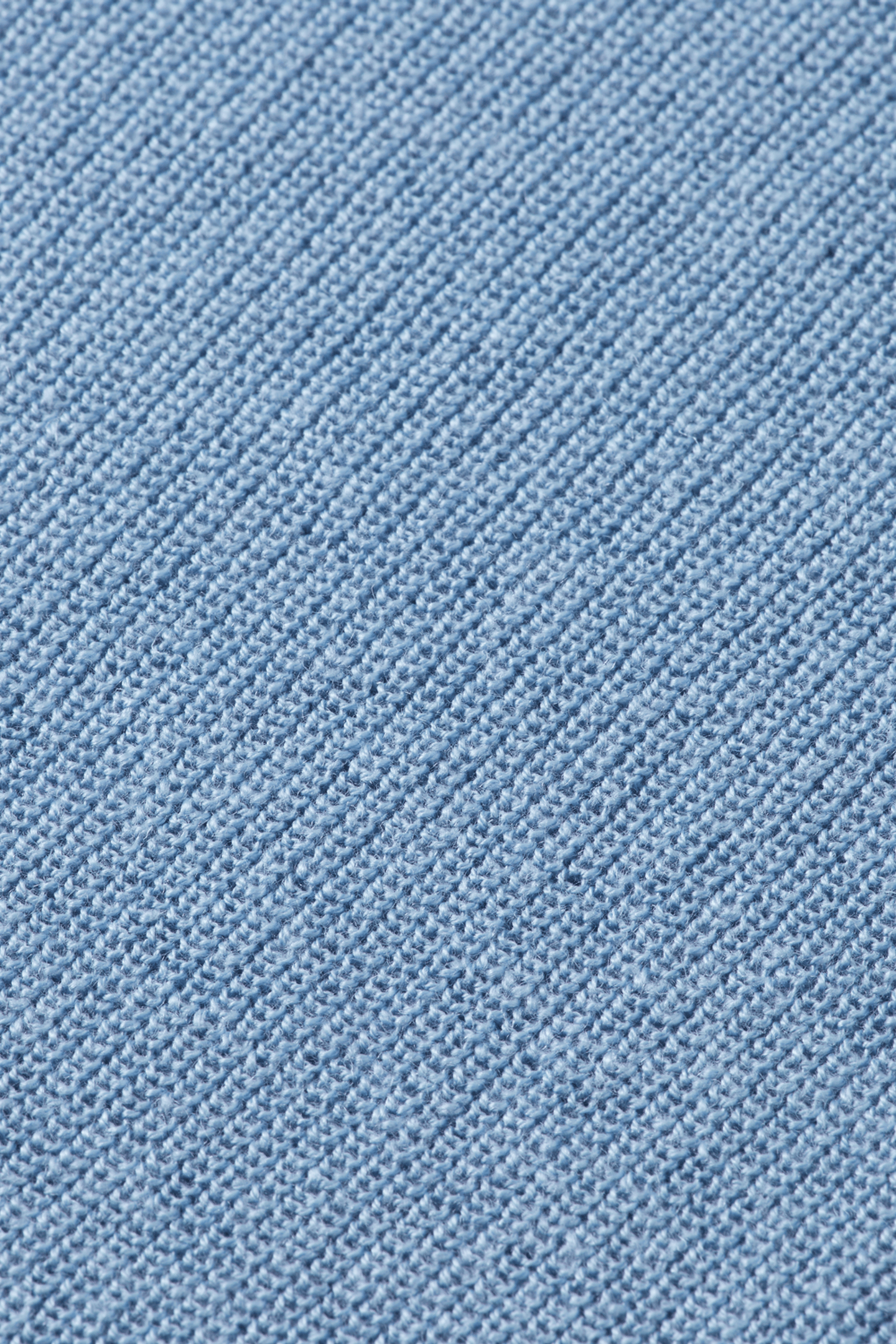REGULAR-FIT COTTON LINEN V-NECK FADED DENIM 3