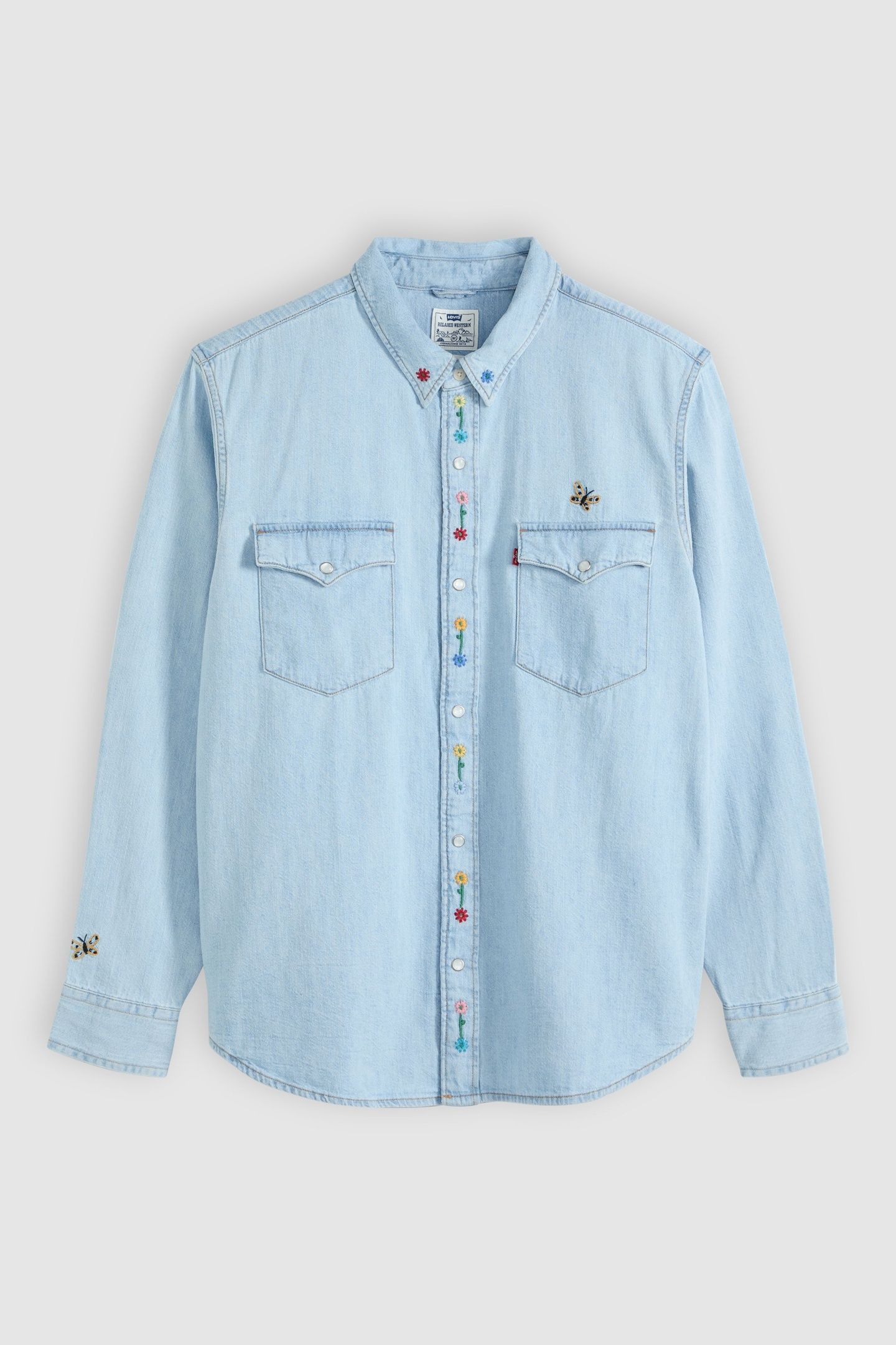 RELAXED FIT WESTERN SHIRT 4