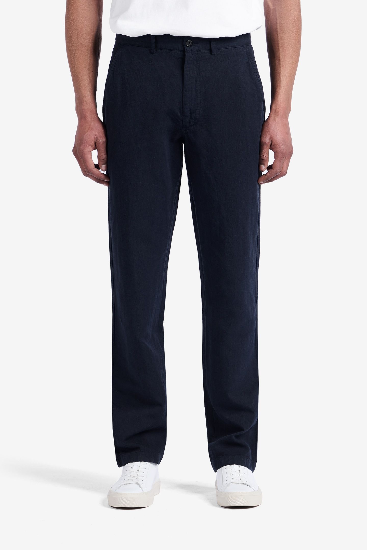 MELVILLE COTTON-LINEN LYOCELL NAVY 1